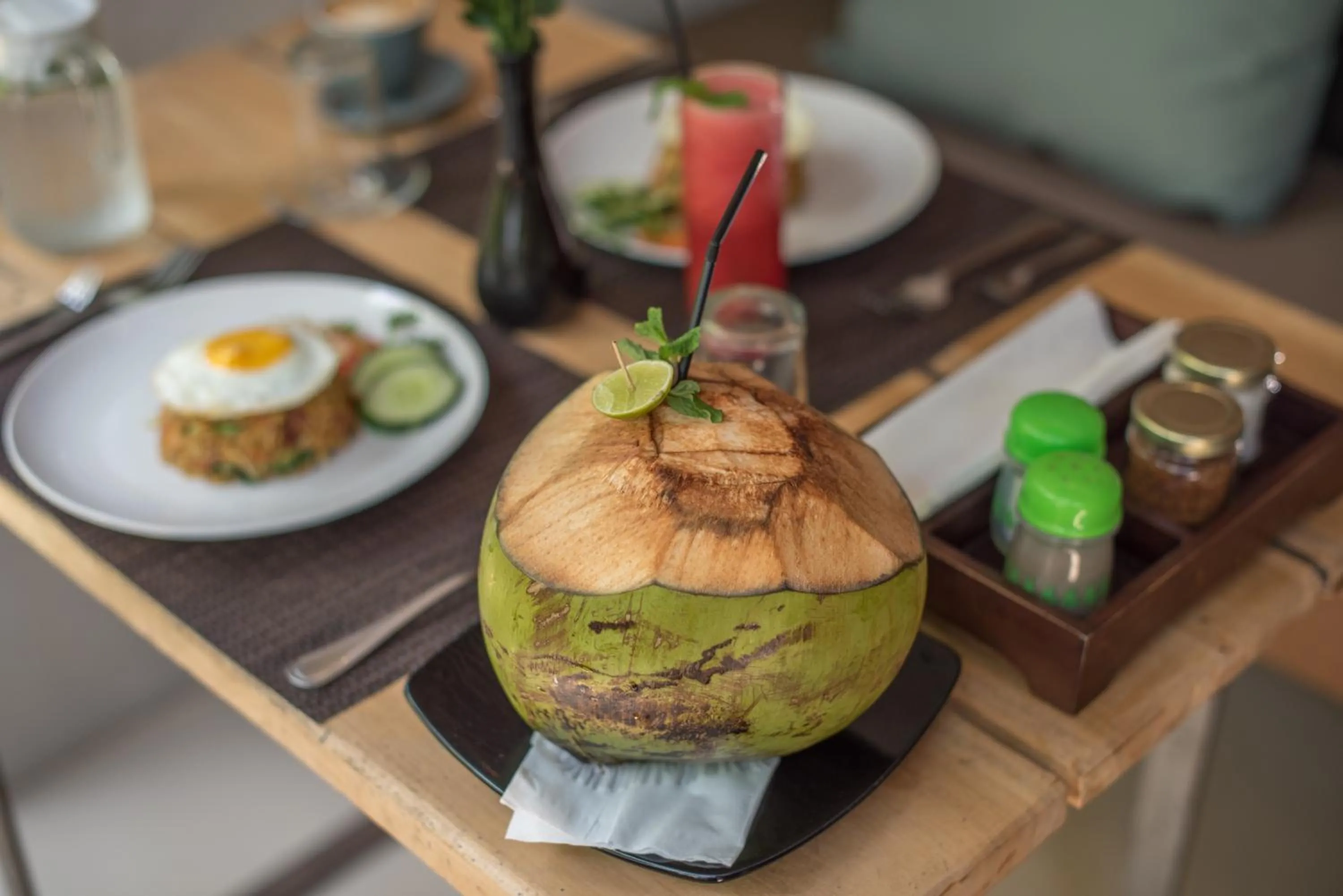 Food and drinks in Pangkung Sari Bed and Breakfast