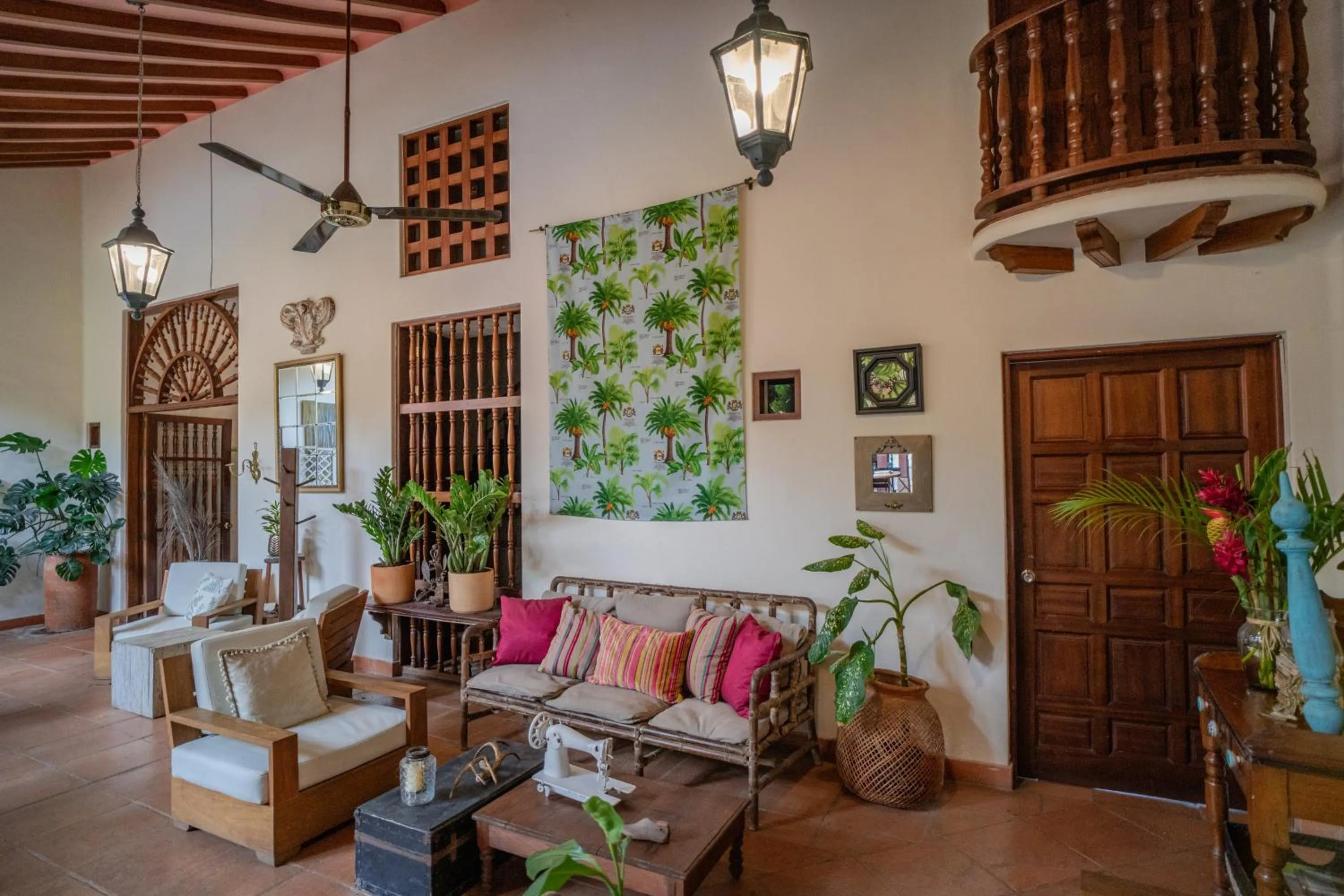 Living room in Hotel Boutique Al Alma