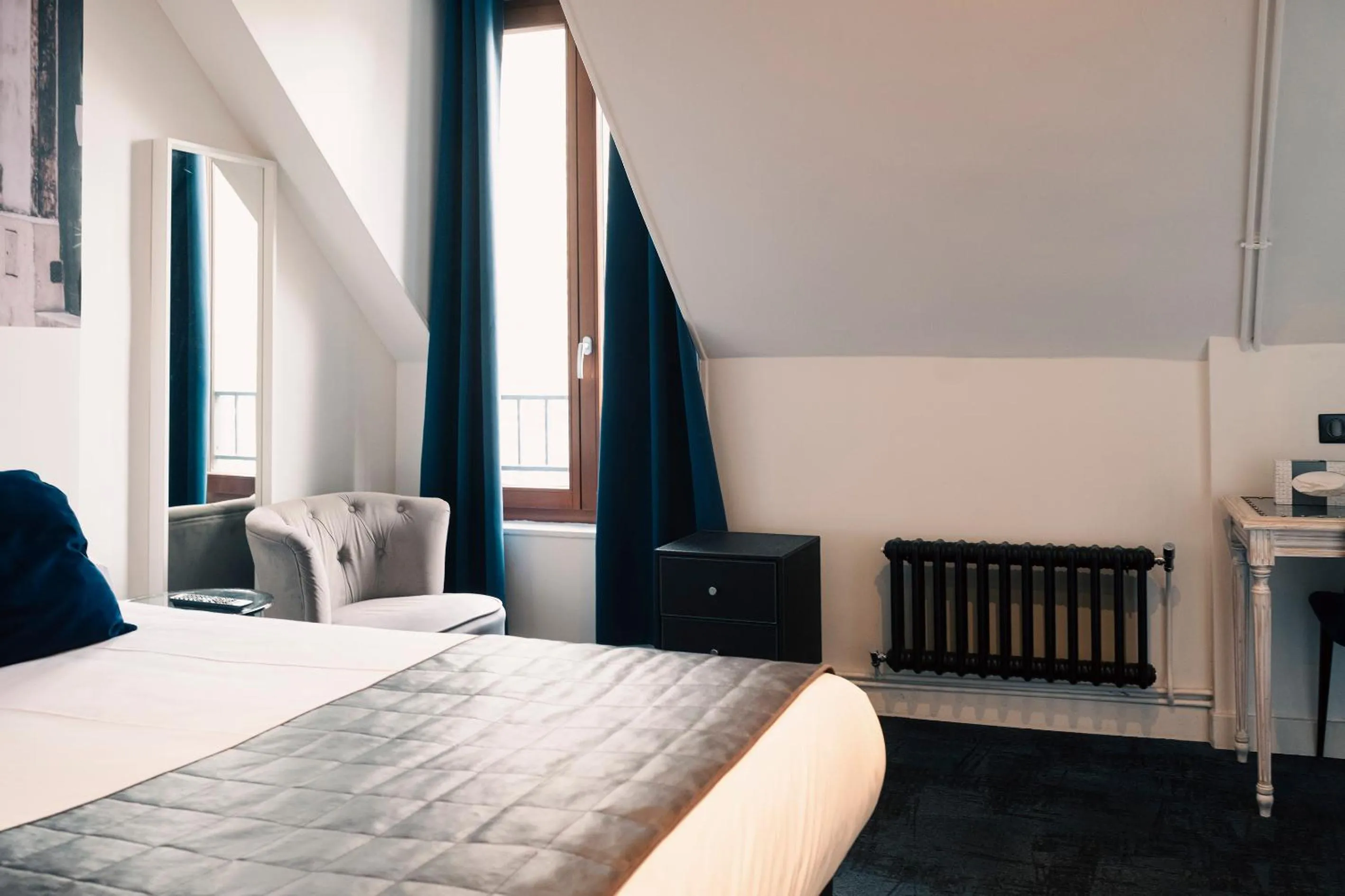 Decorative detail, Bed in Hotel Aida Marais