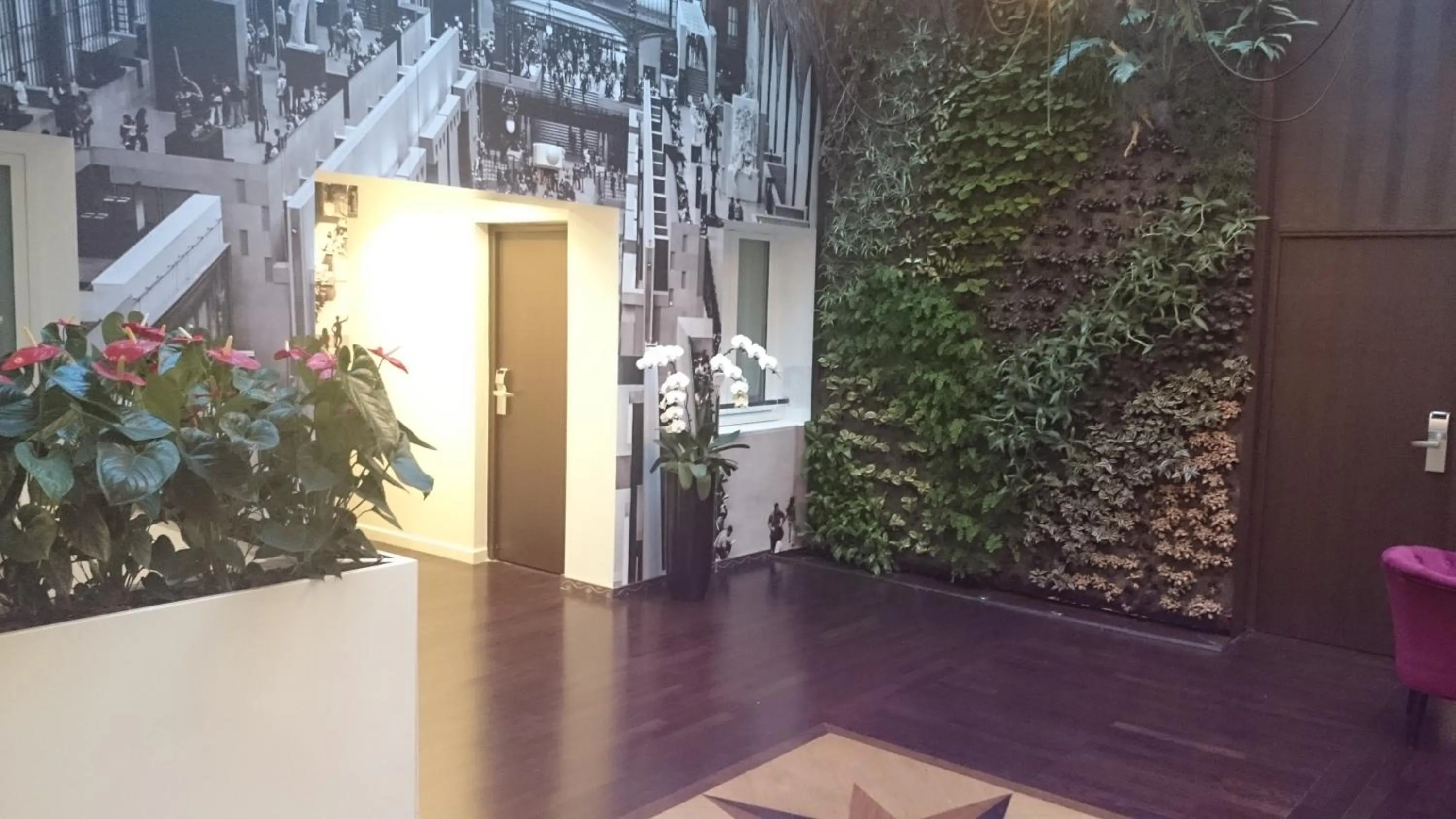 Patio in Hotel Aida Marais