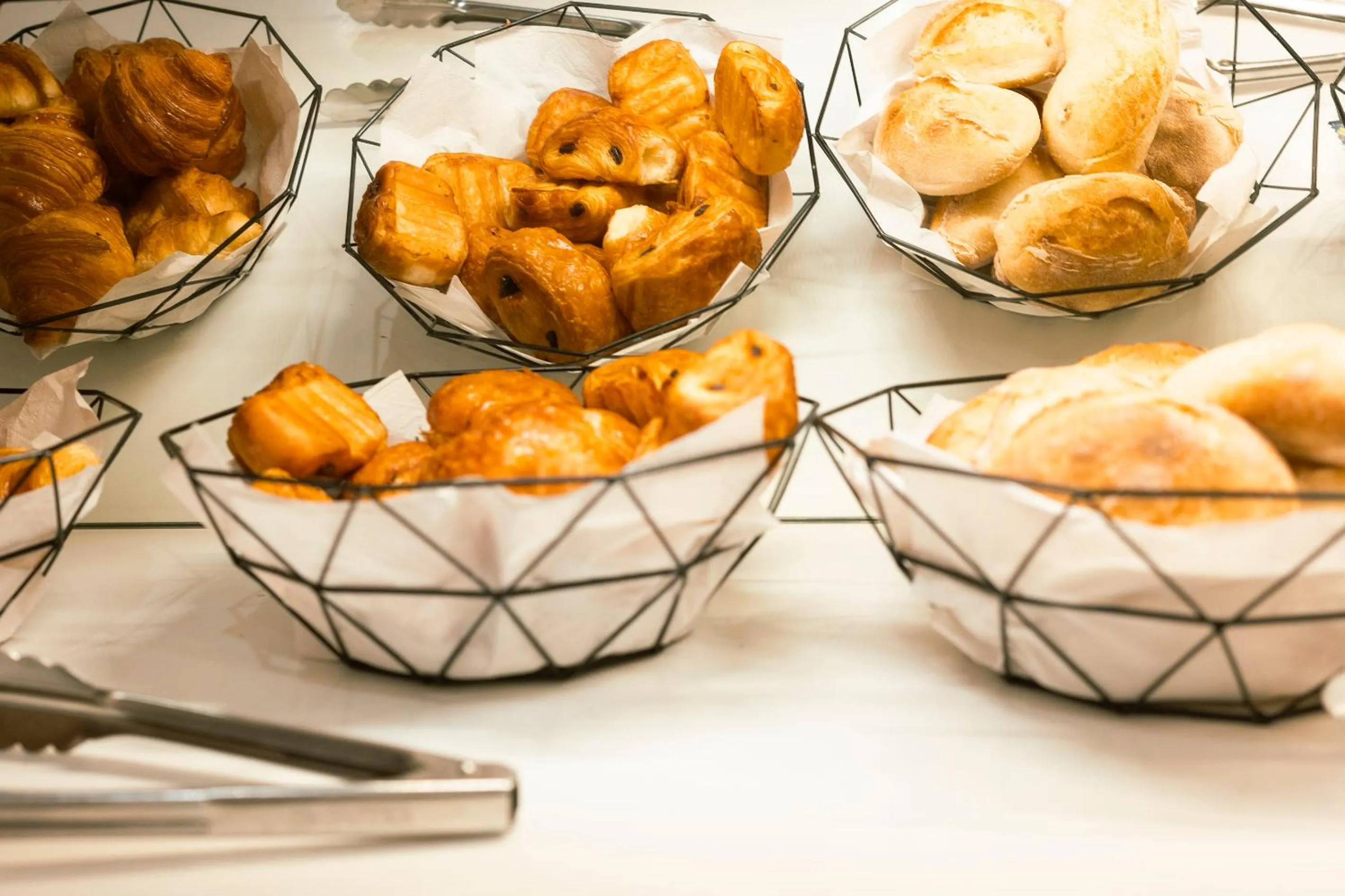 Buffet breakfast in Hotel Aida Marais