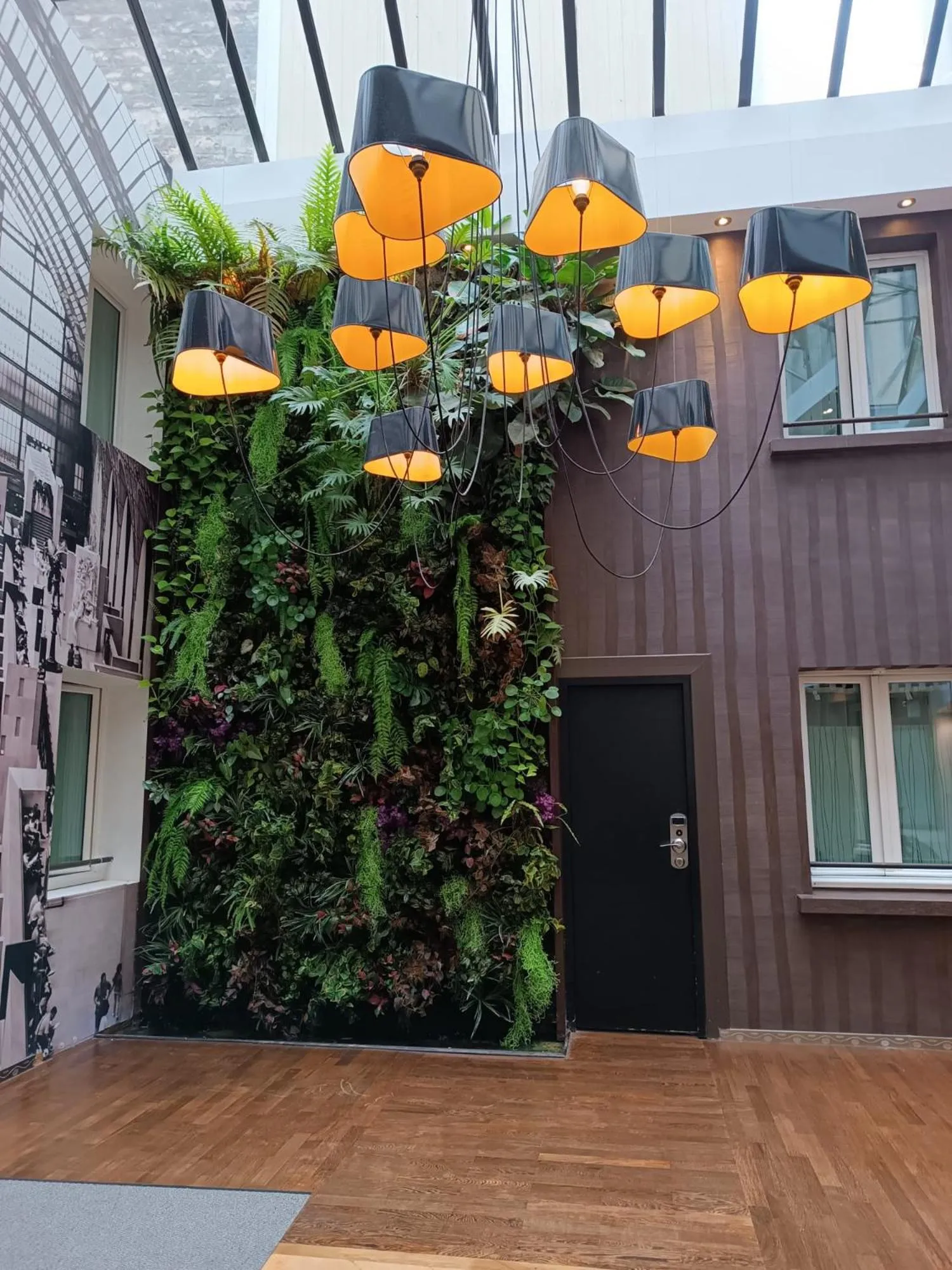 Patio in Hotel Aida Marais