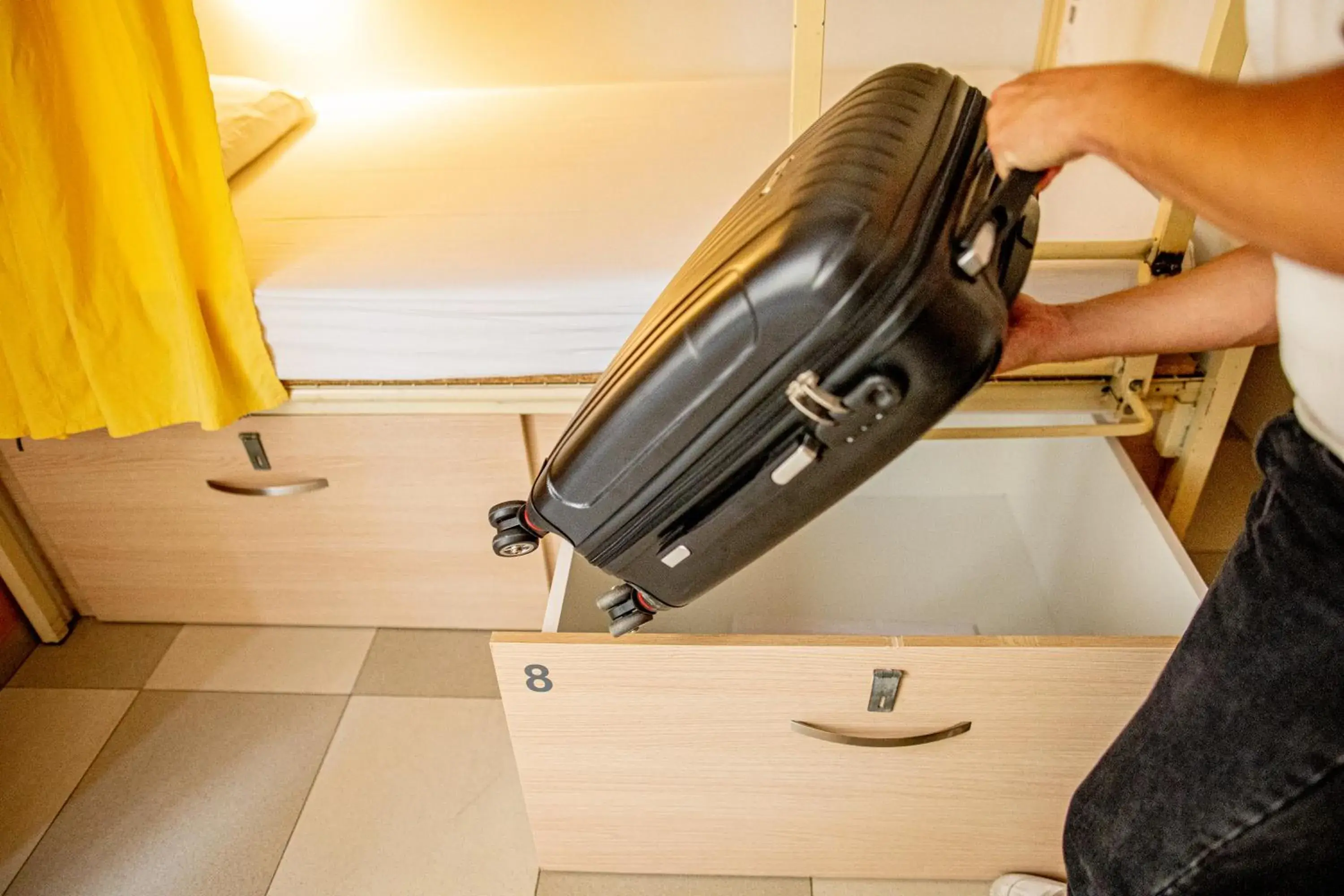 Bunk Bed in Bed Female Dormitory Room in River Hostel Bunk Bed in Bed Female Dormitory Room in River Hostel