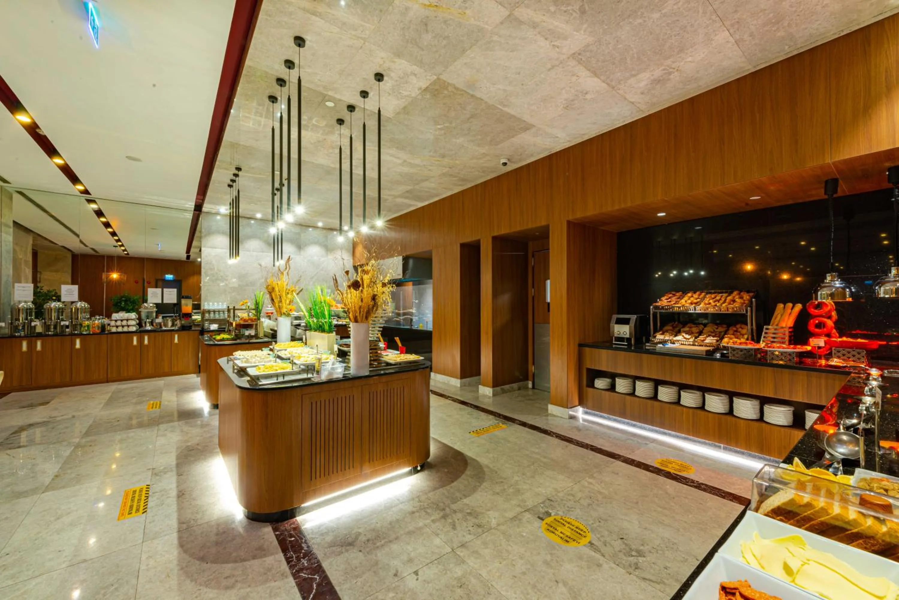 Buffet breakfast in The Craton Hotel Sisli