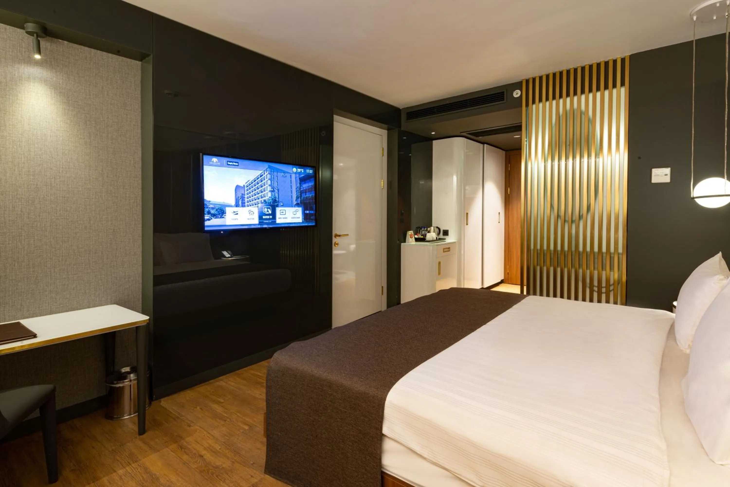 Bed in The Craton Hotel Sisli