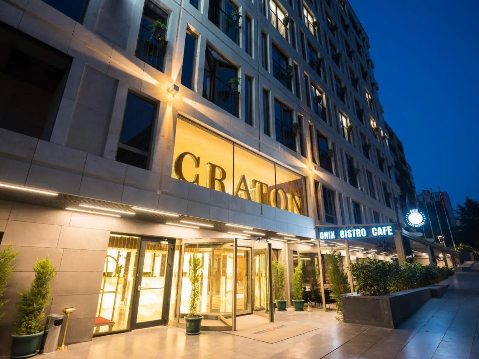 Property building in The Craton Hotel Sisli Property building in The Craton Hotel Sisli