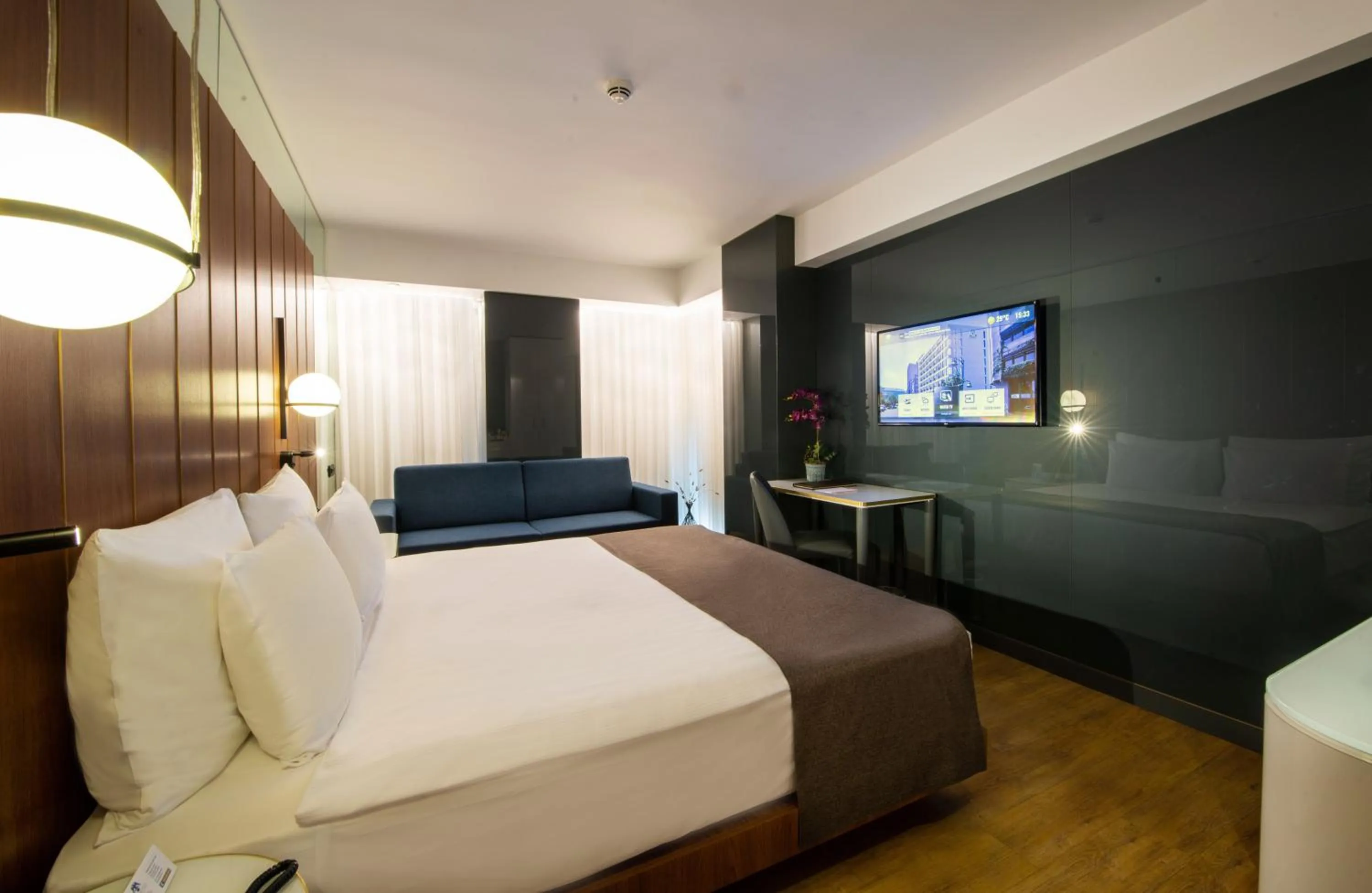 Bed in The Craton Hotel Sisli