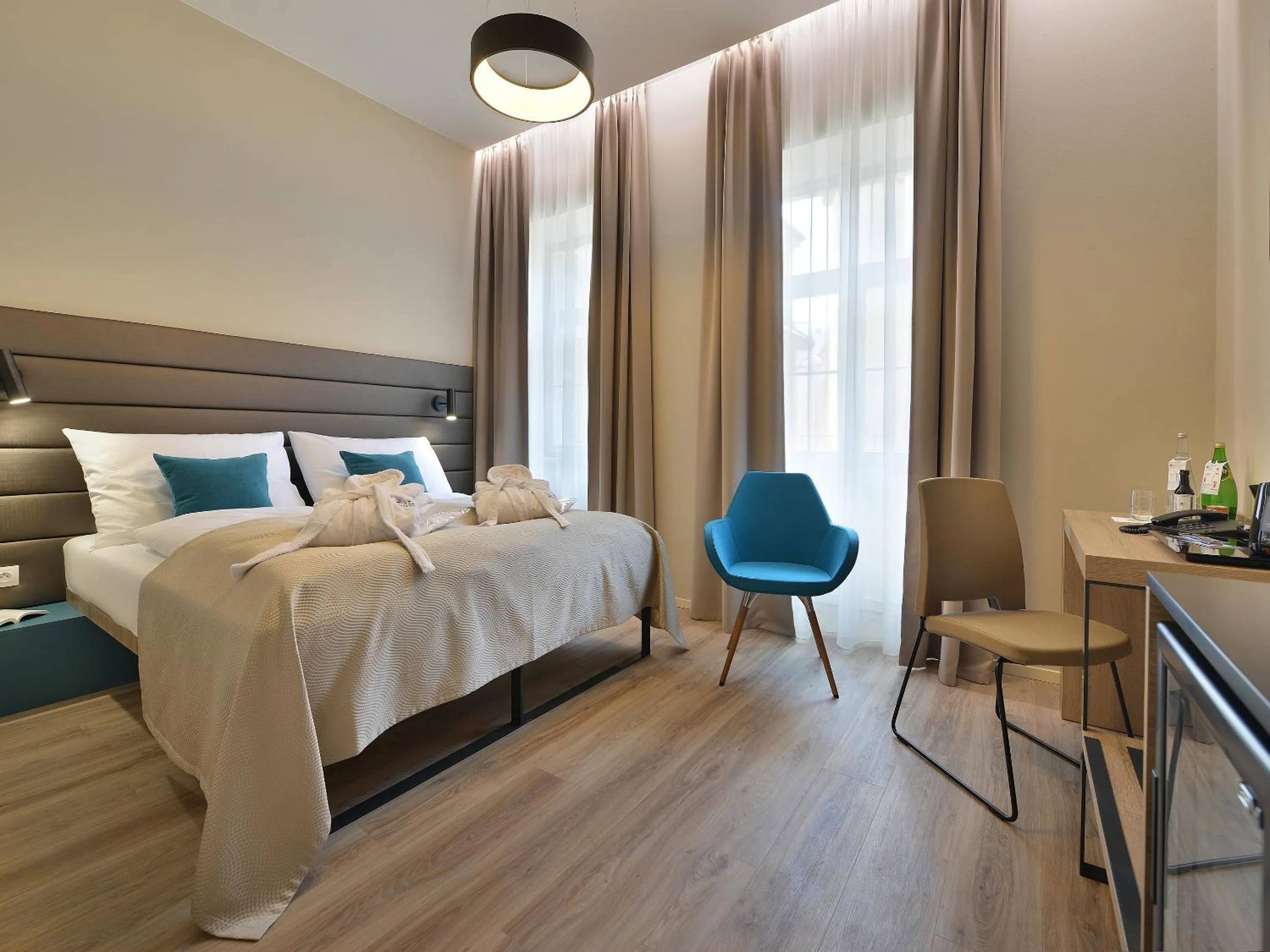 Photo of the whole room, Bed in EA Hotel New Town