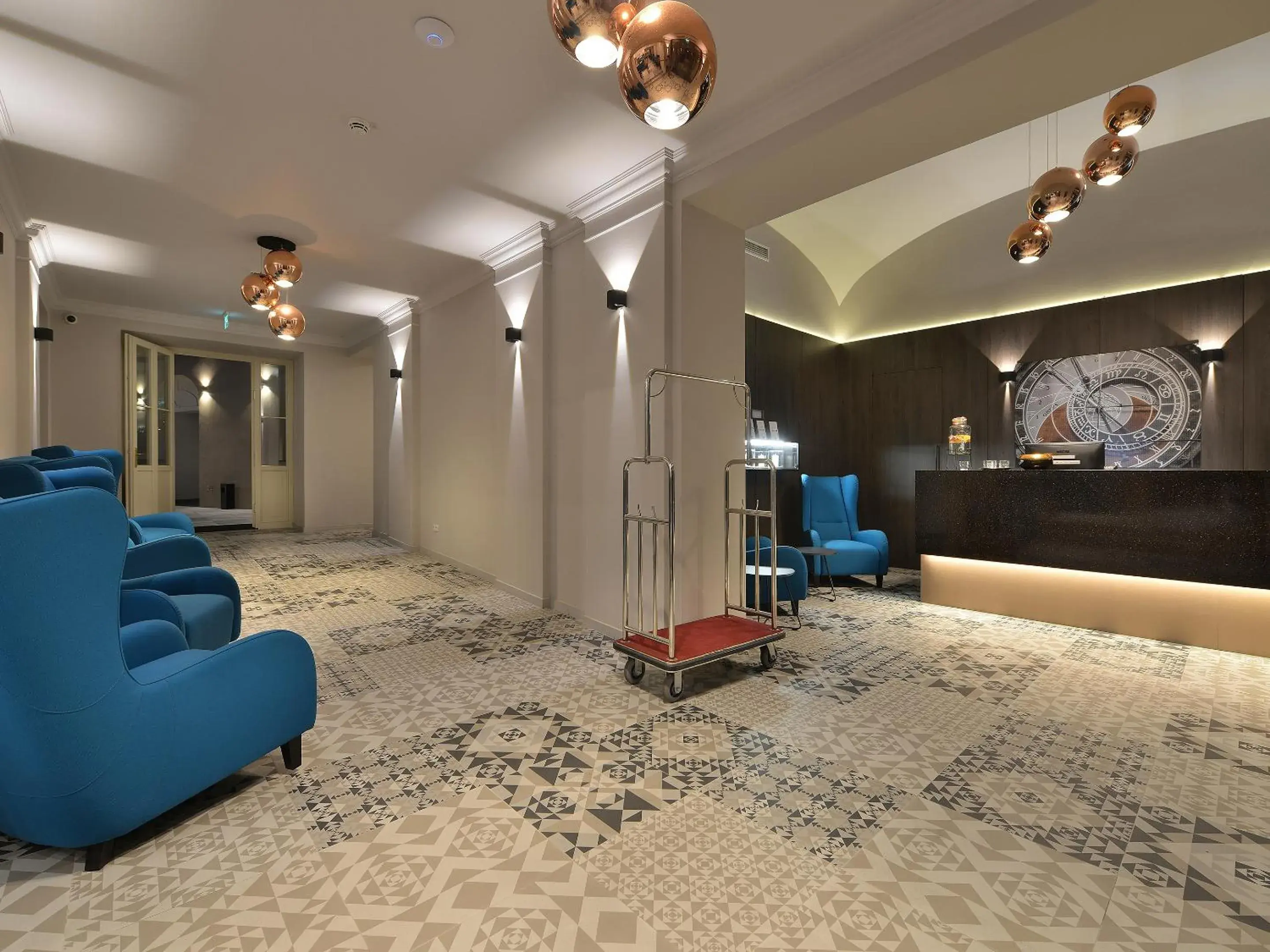 Lobby or reception in EA Hotel New Town Lobby or reception in EA Hotel New Town