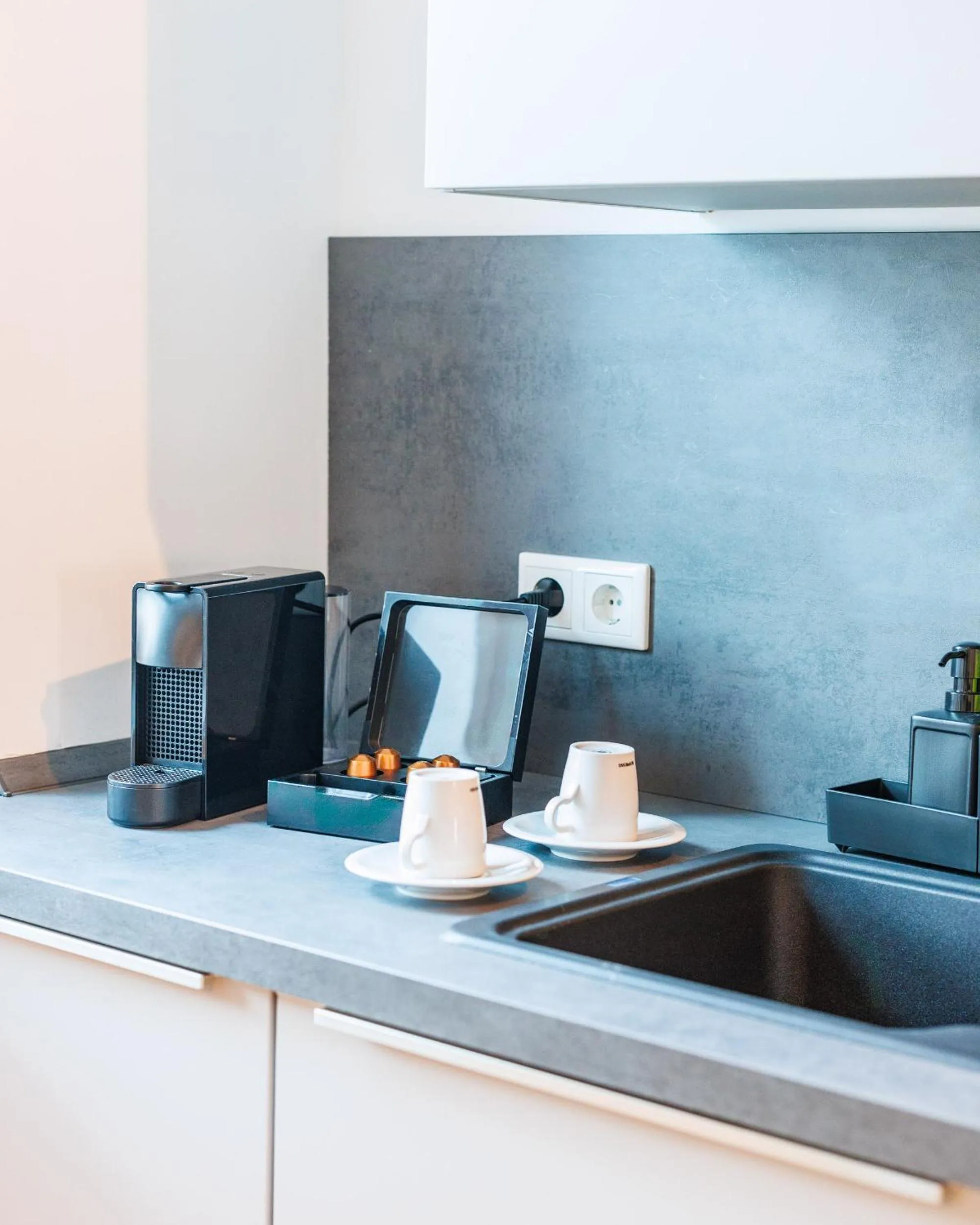 Coffee/tea facilities in Glück Auf Appartements Rembrandtstraße Essen