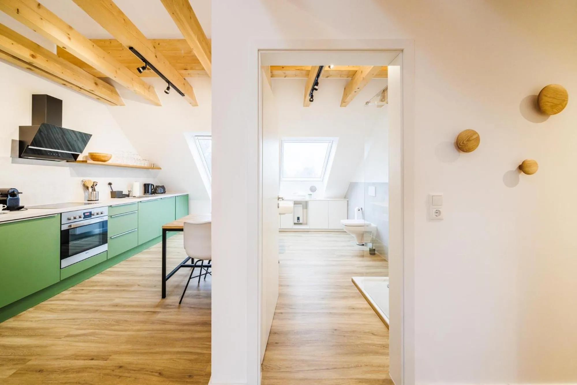 Bathroom in Glück Auf Appartements Rembrandtstraße Essen