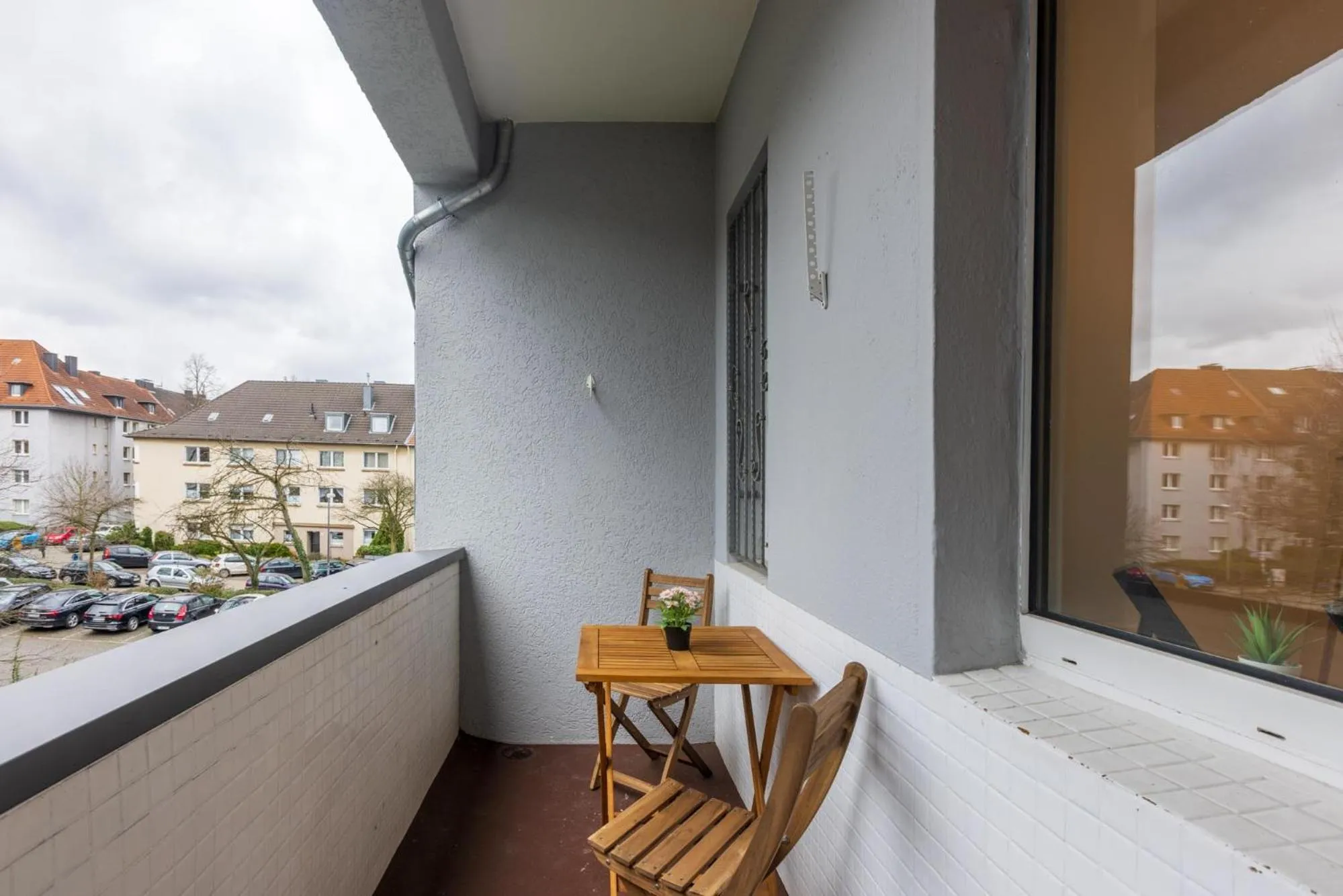 Balcony/Terrace in Glück Auf Appartements Rembrandtstraße Essen