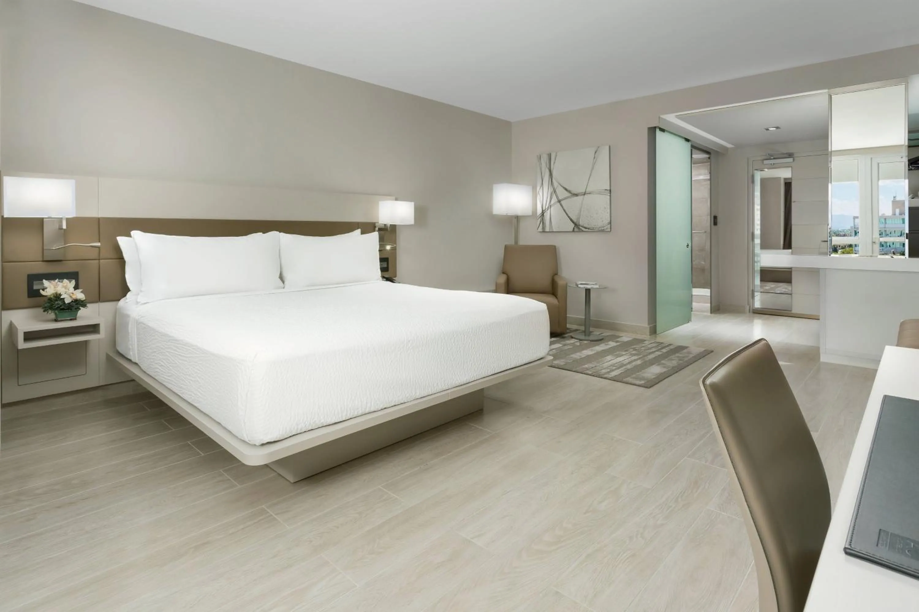 Photo of the whole room, Bed in AC Hotel by Marriott San Juan Condado