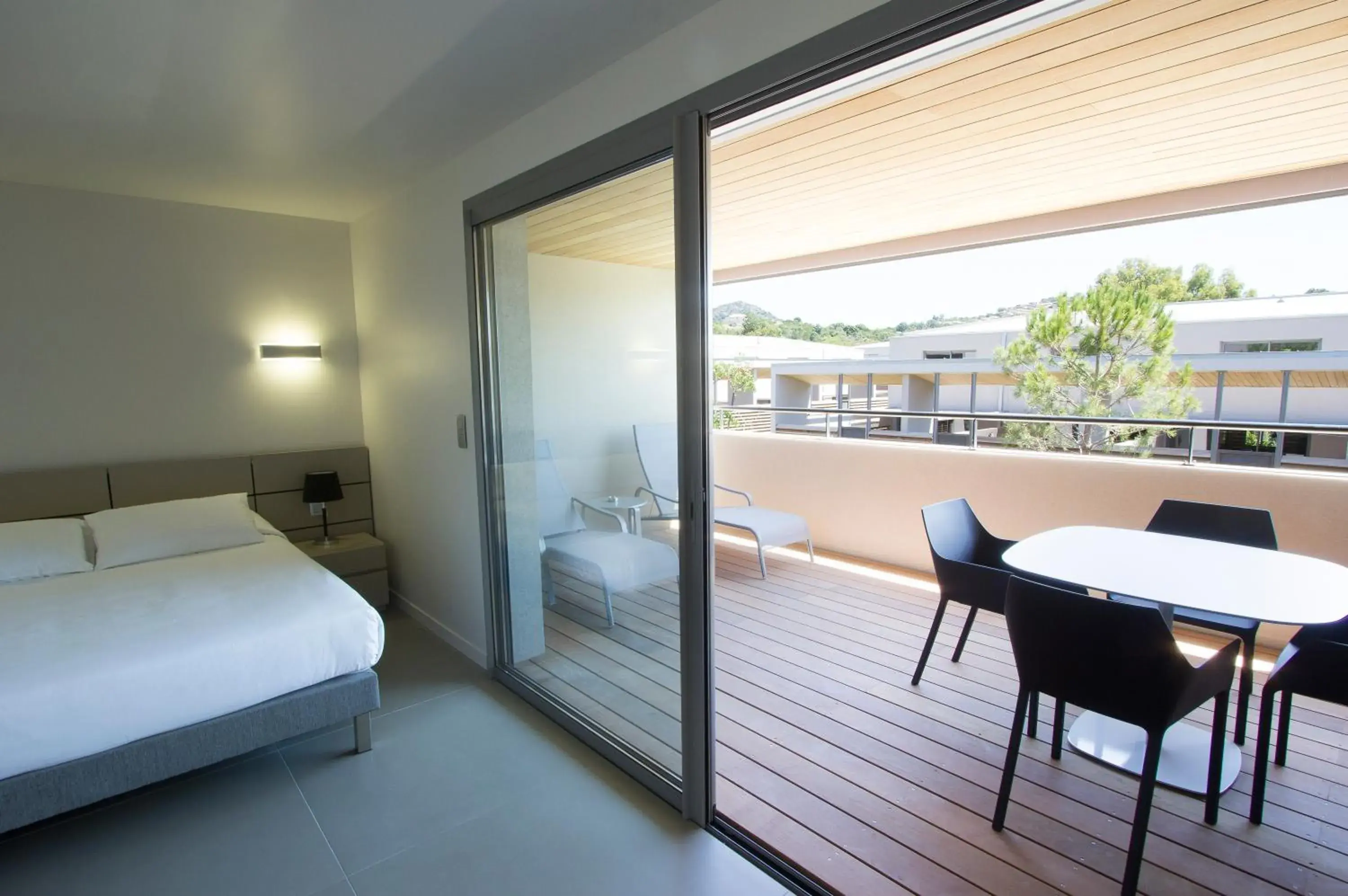 Balcony/Terrace, Bed in Costa Nera Balcony/Terrace, Bed in Costa Nera