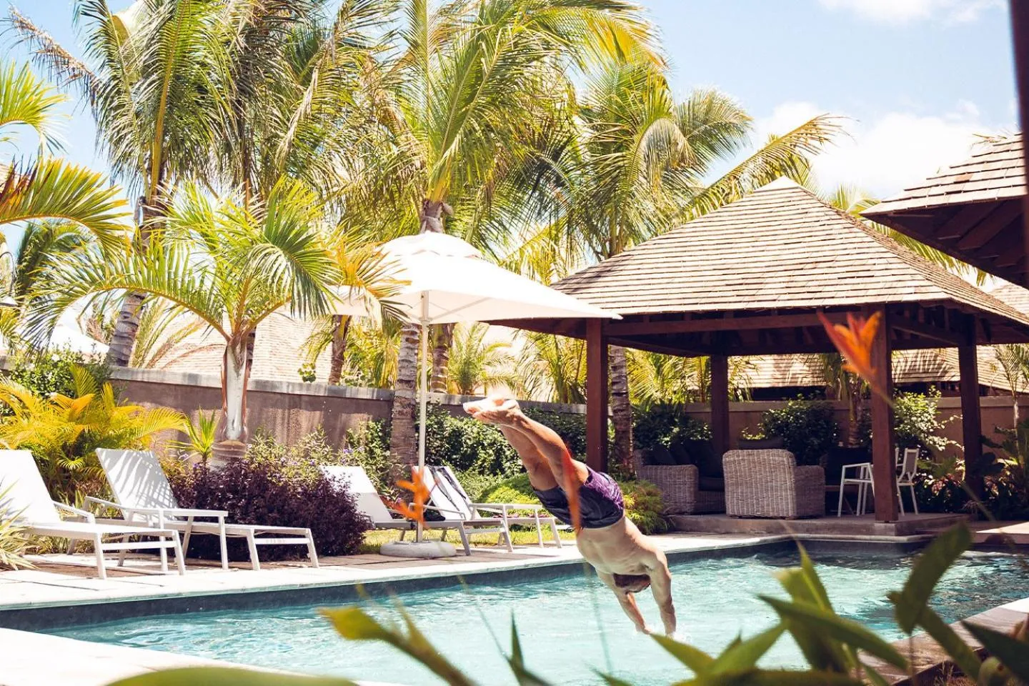 Swimming pool in Mythic Suites & Villas by MJ Holidays