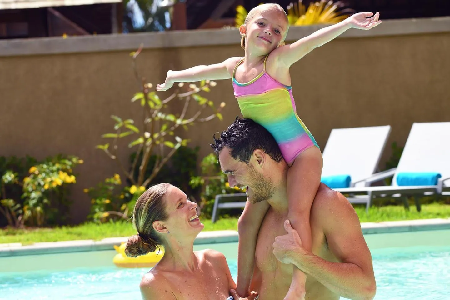 Swimming pool in Mythic Suites & Villas by MJ Holidays