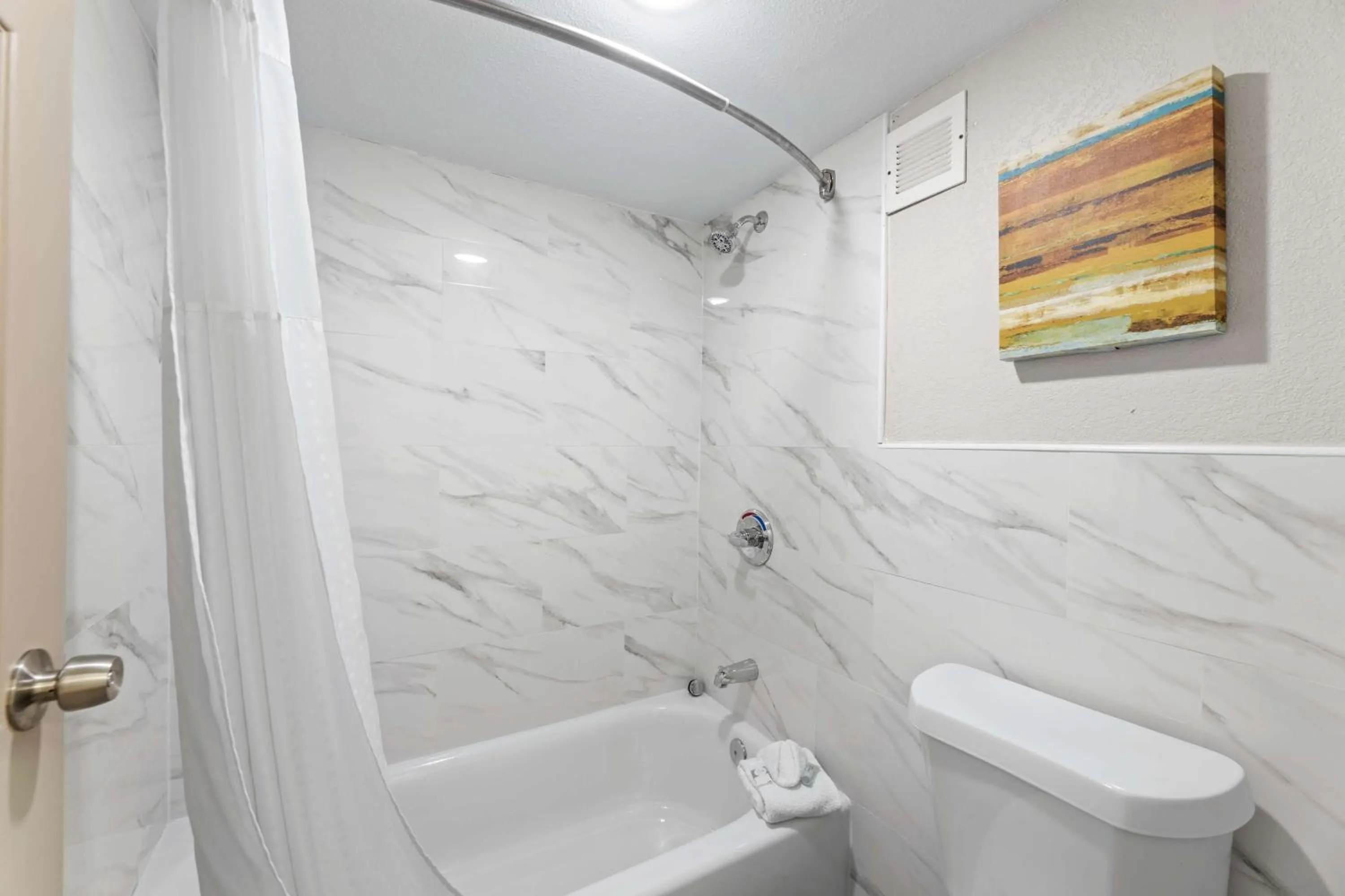 Bathroom in Americas Best Value Inn Fort Worth/Hurst