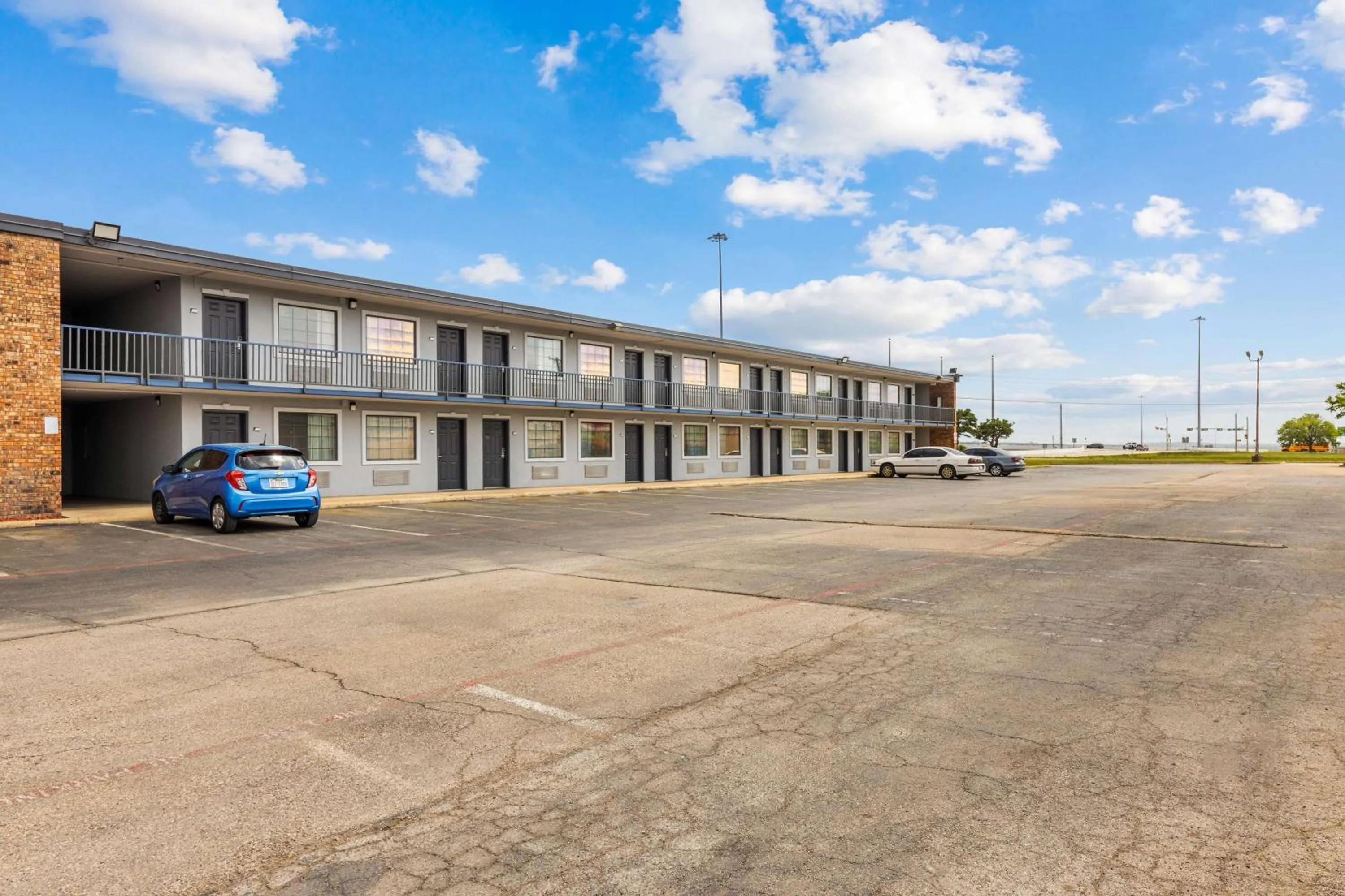 Property building in Americas Best Value Inn Fort Worth/Hurst