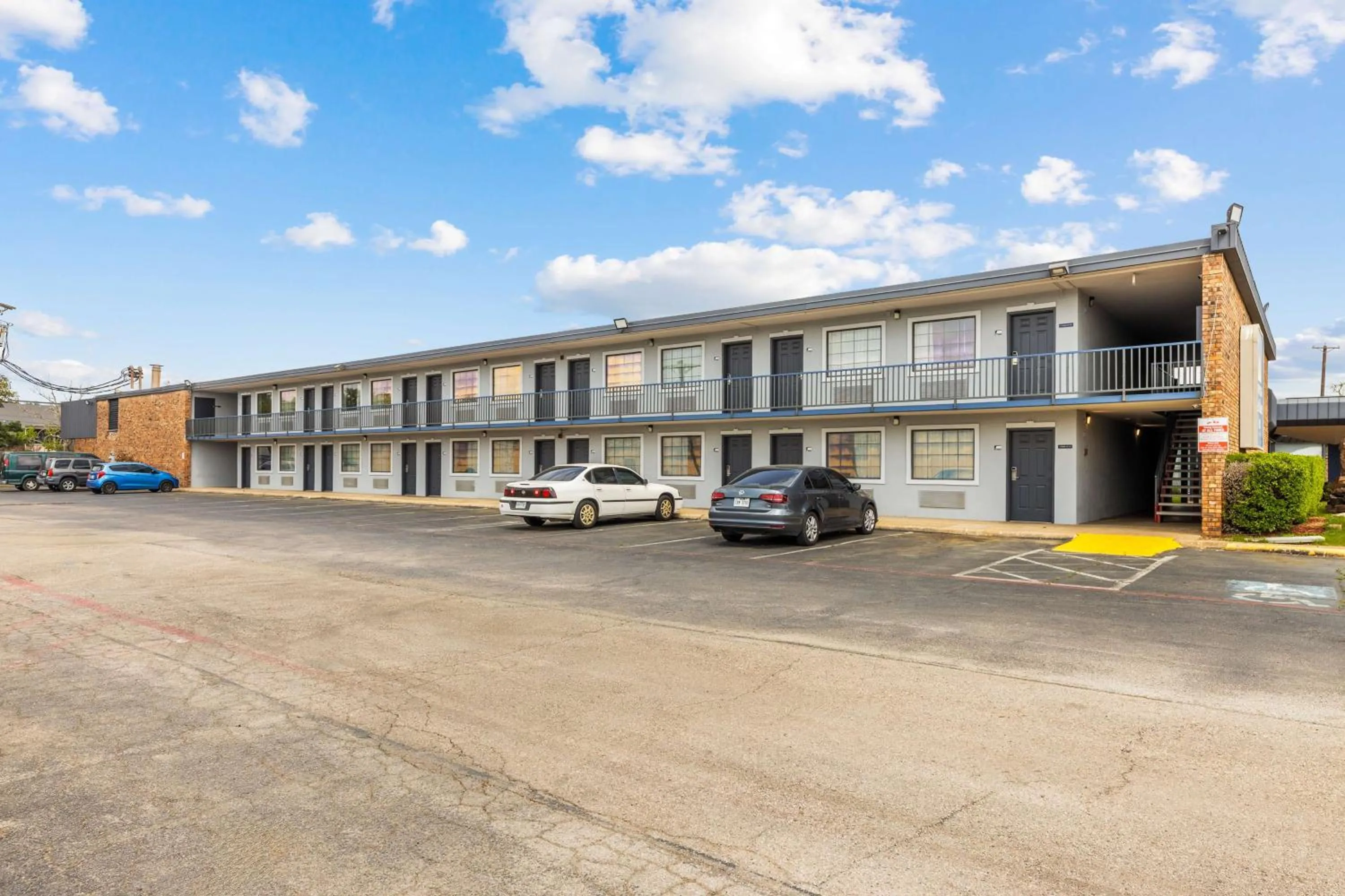 Property building in Americas Best Value Inn Fort Worth/Hurst