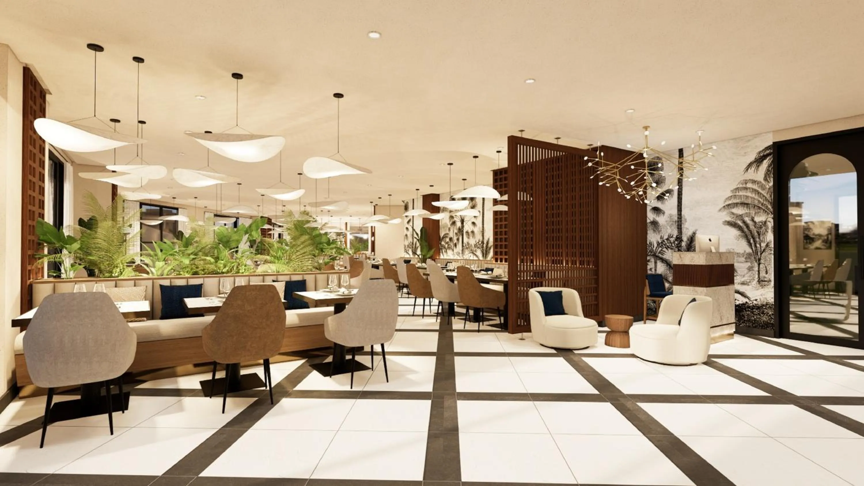 Restaurant/places to eat in Le Centell Hotel & Spa