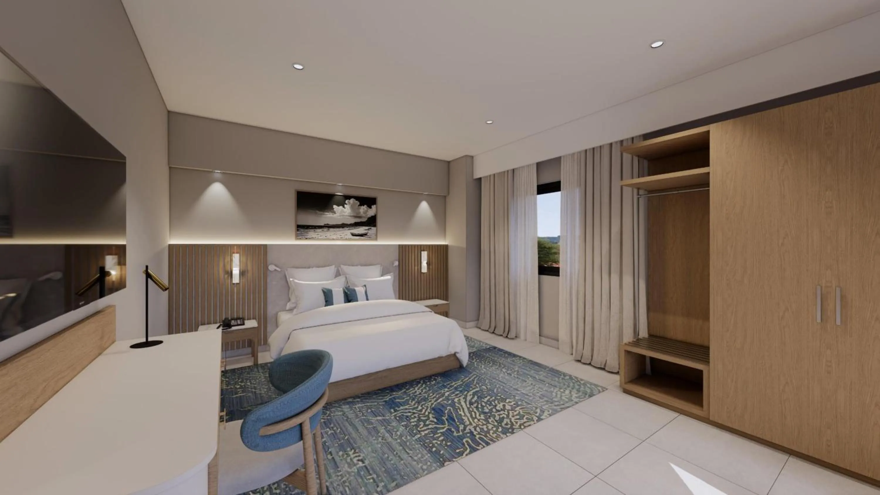 Photo of the whole room, Bed in Le Centell Hotel & Spa