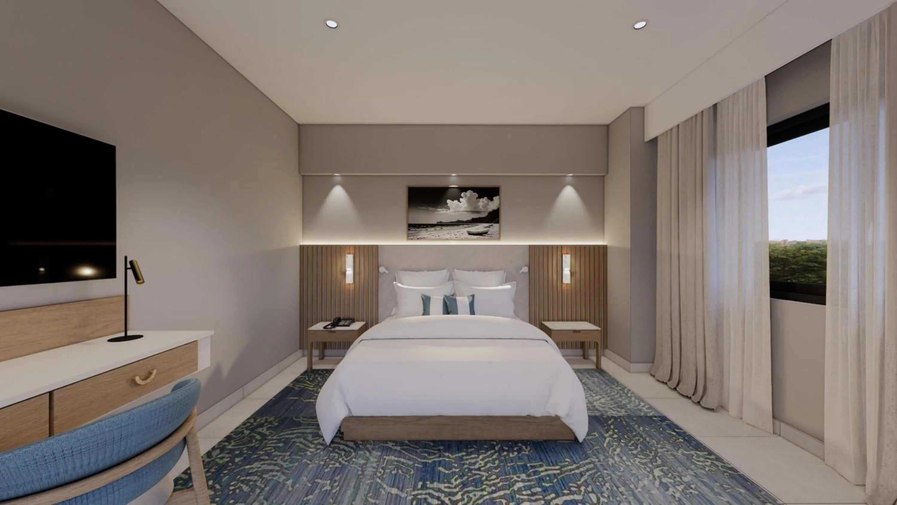 Photo of the whole room, Bed in Le Centell Hotel & Spa