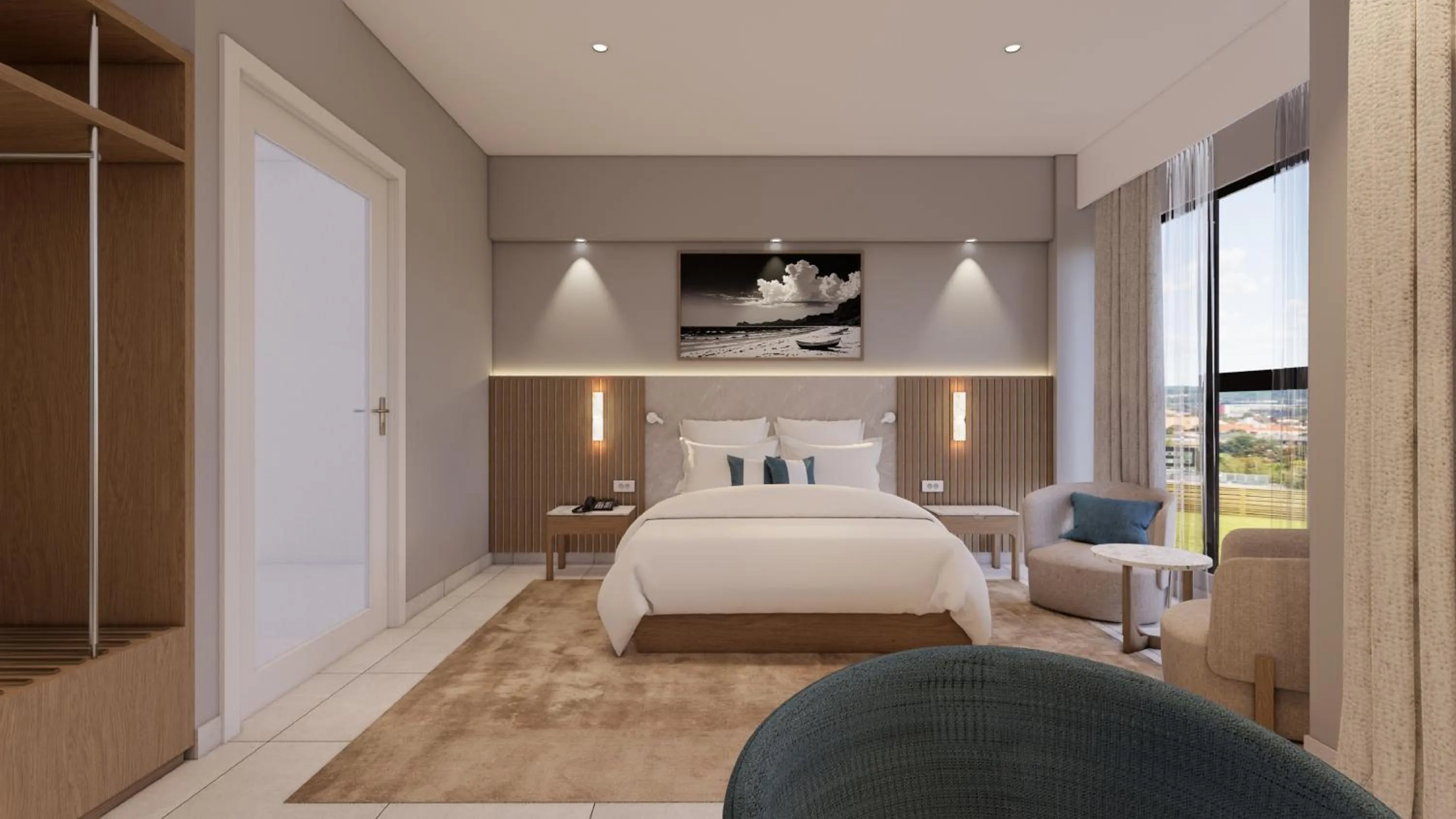 Photo of the whole room, Bed in Le Centell Hotel & Spa