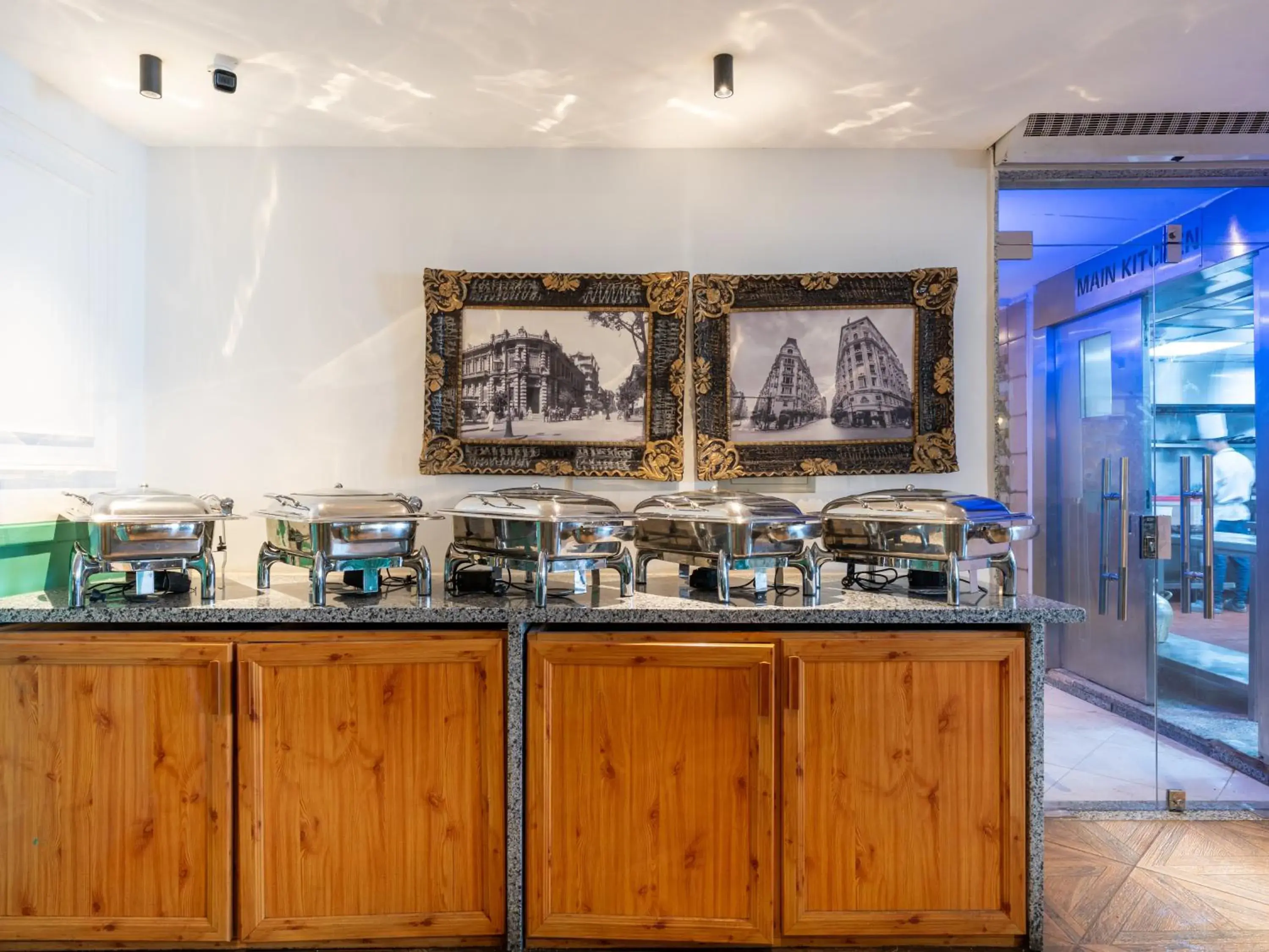 Buffet breakfast in Panorama Ramsis Hotel & Cafe Buffet breakfast in Panorama Ramsis Hotel & Cafe