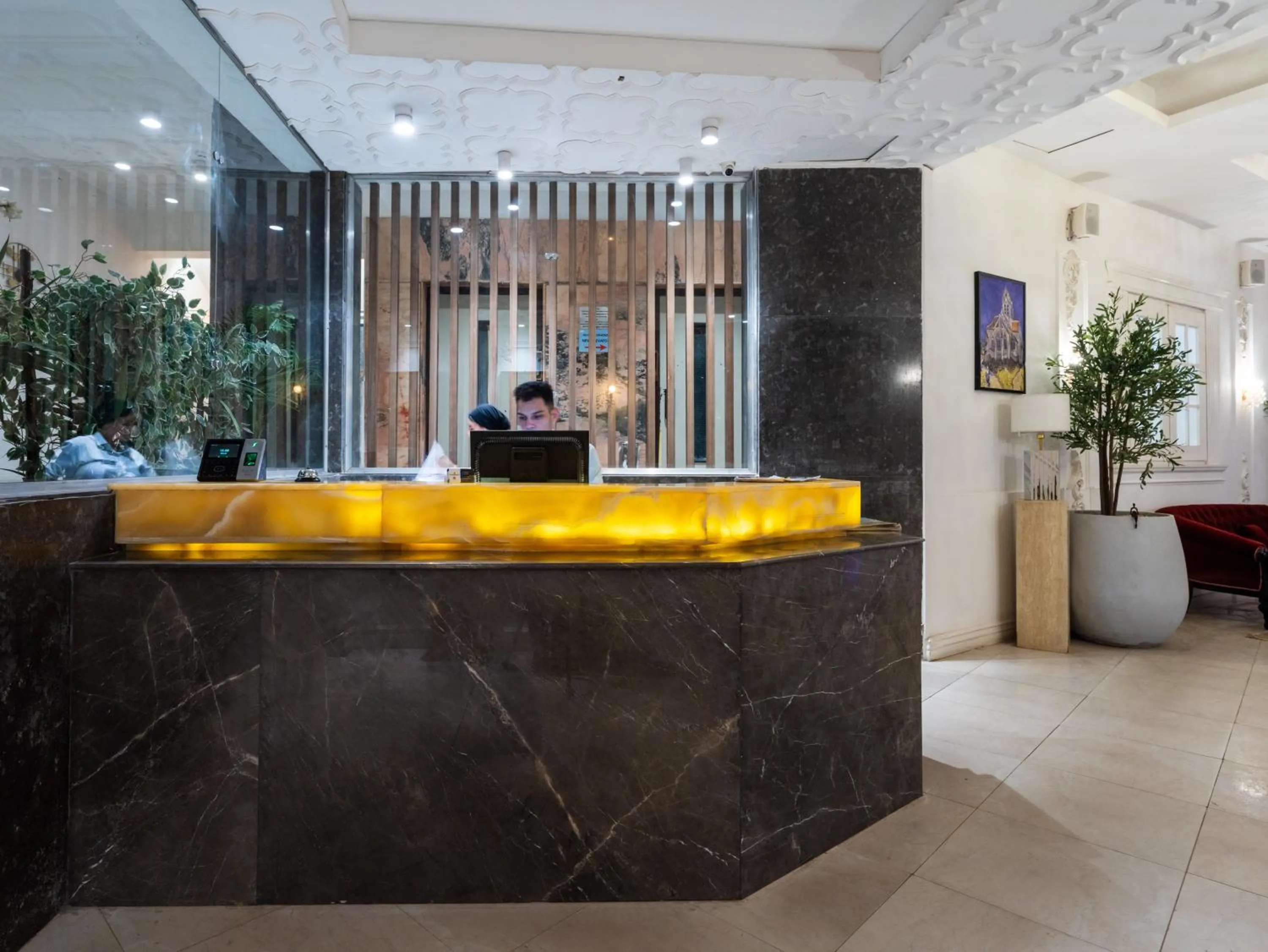 Lobby or reception in Panorama Ramsis Hotel & Cafe