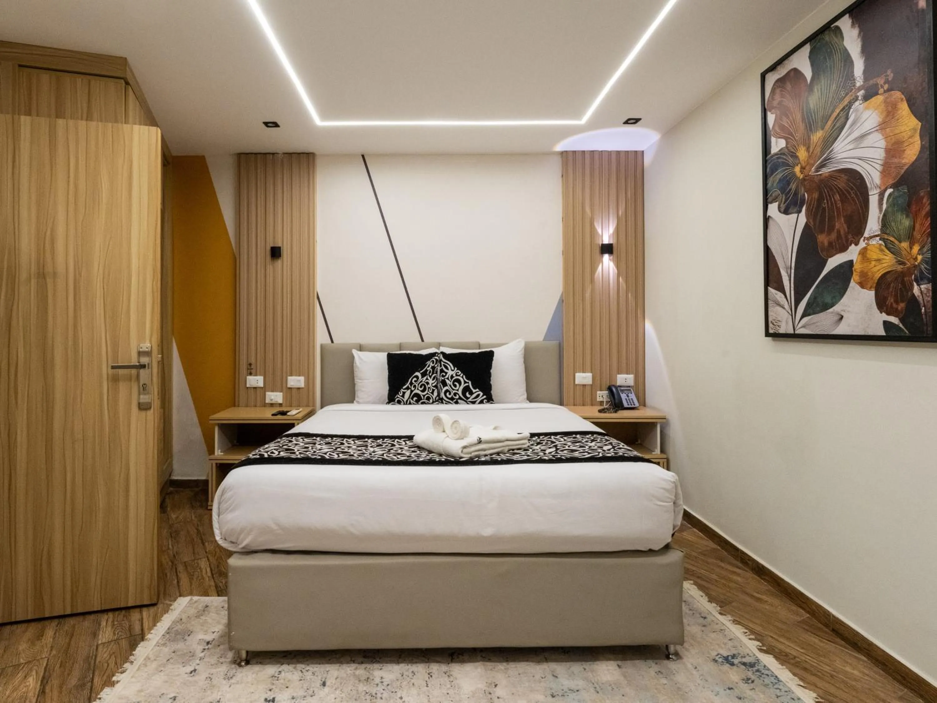 Bedroom, Bed in Panorama Ramsis Hotel & Cafe