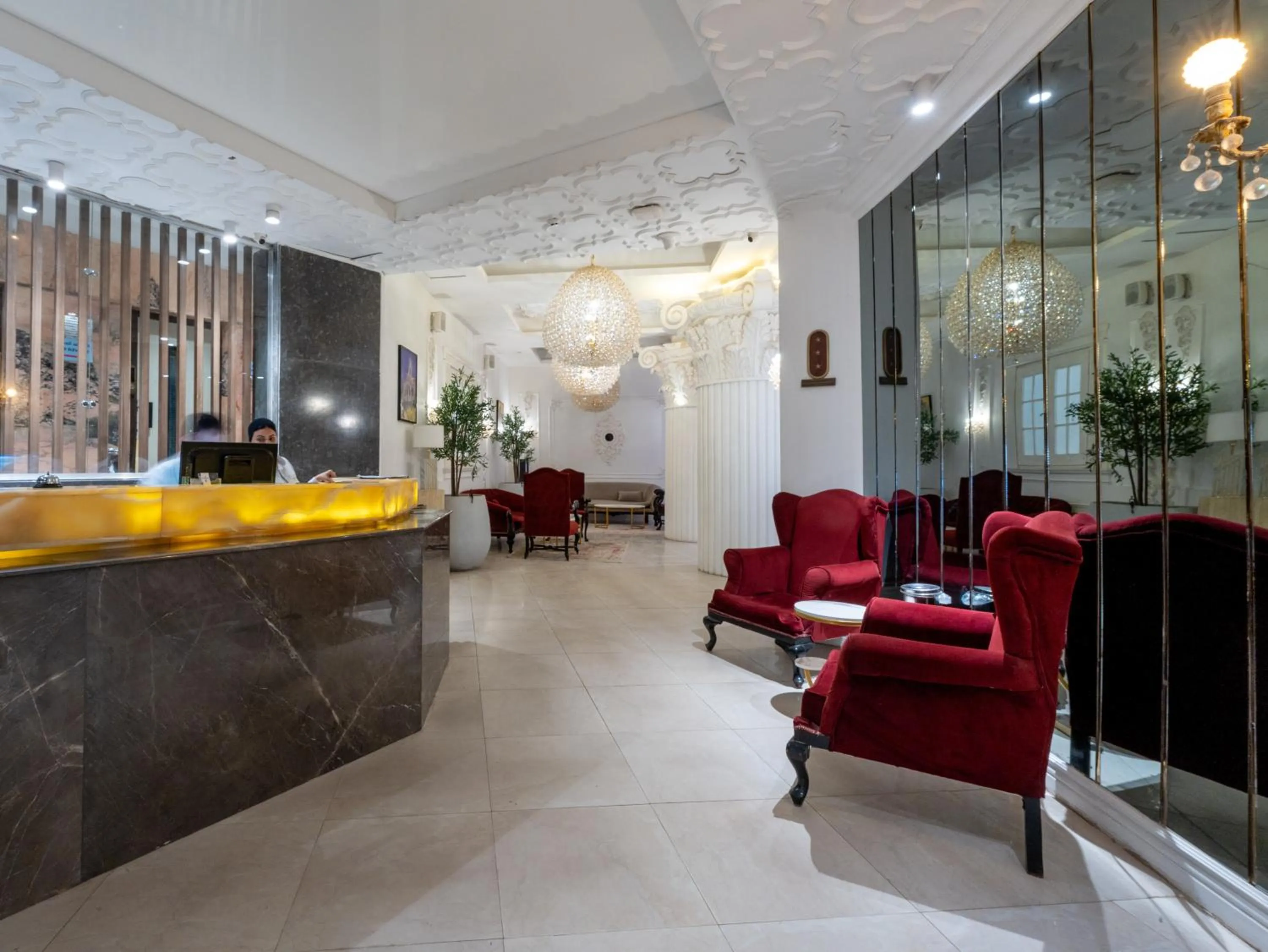 Lobby or reception in Panorama Ramsis Hotel & Cafe