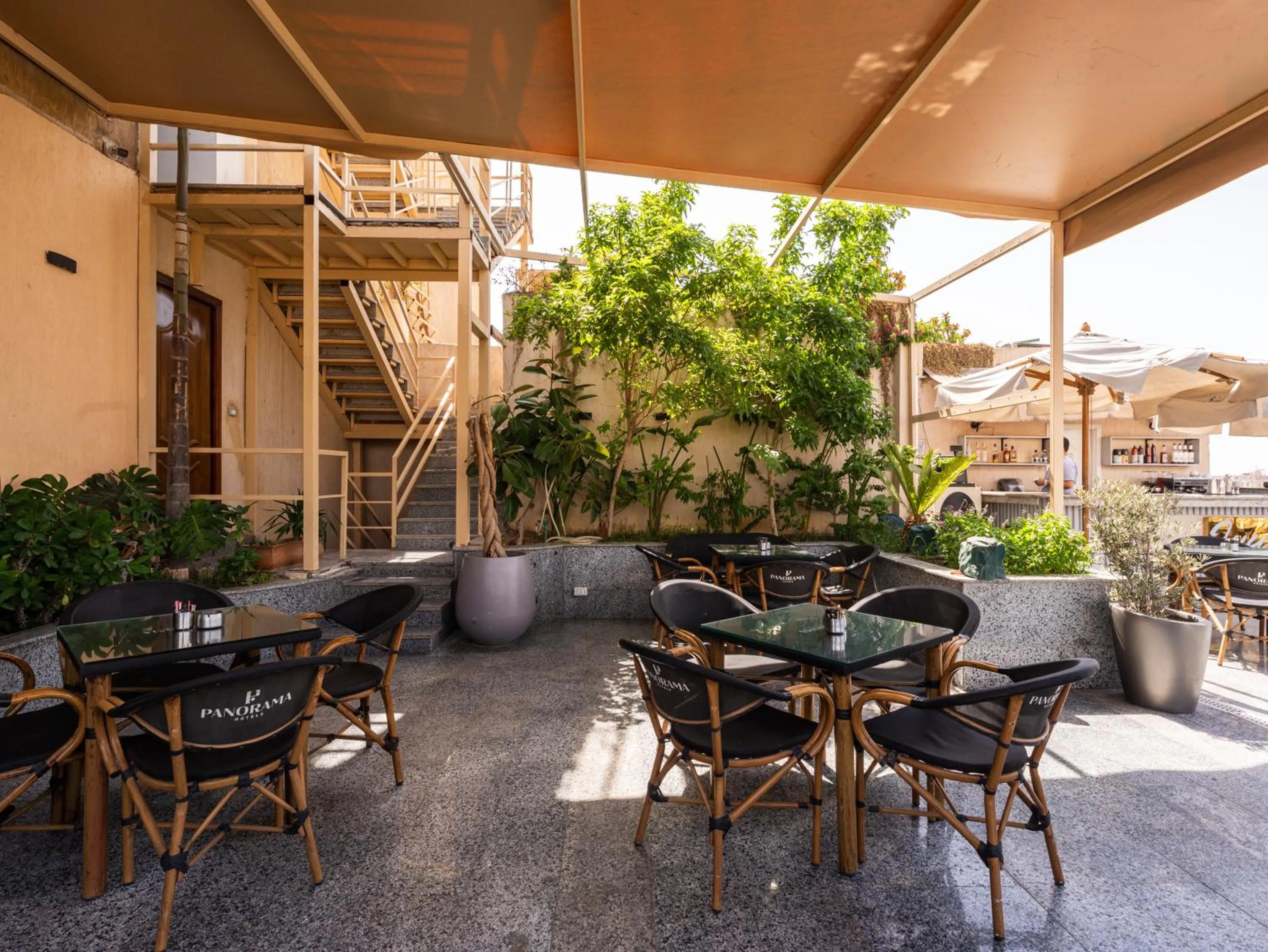 Balcony/Terrace in Panorama Ramsis Hotel & Cafe