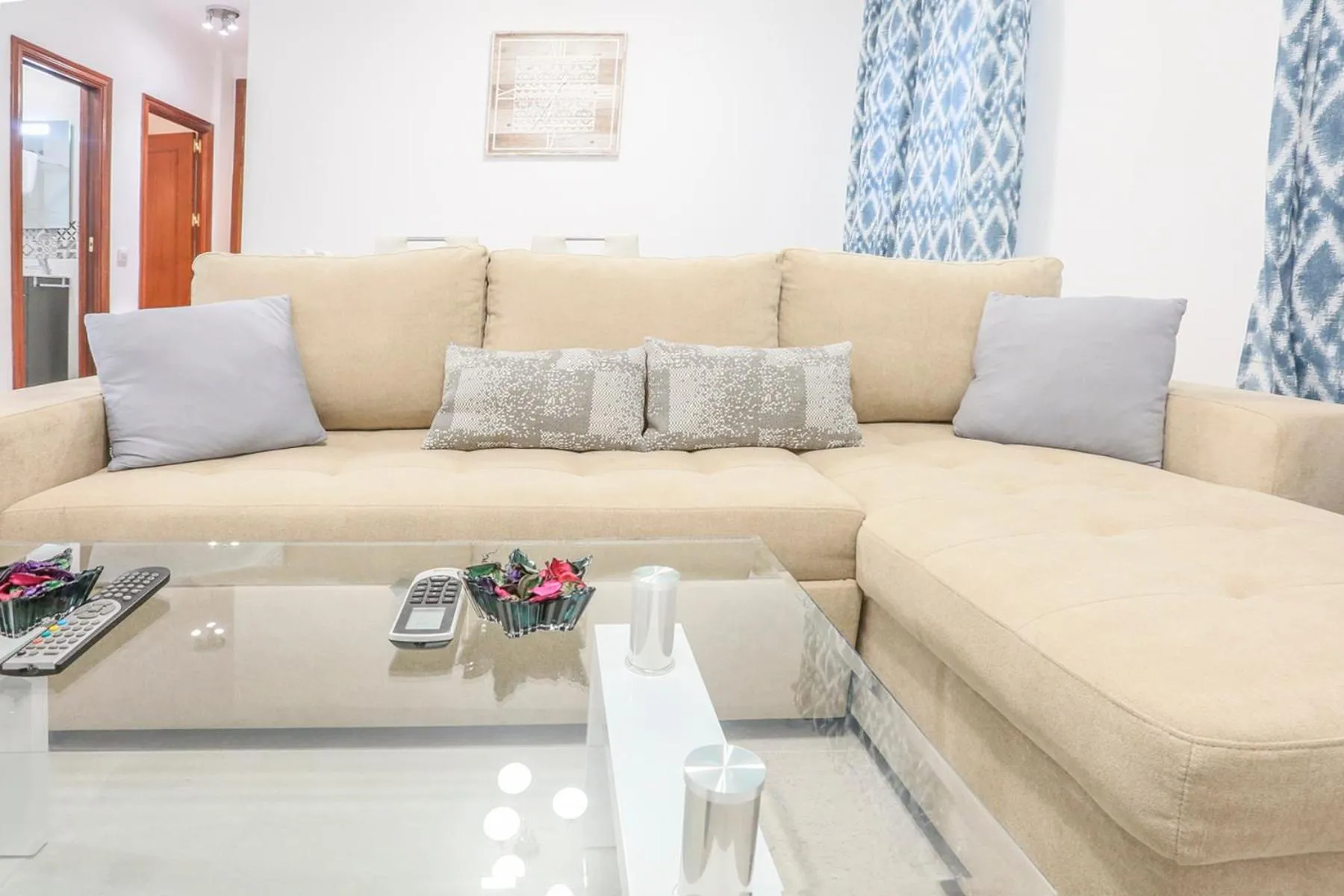 Seating area in Apartamento Sol