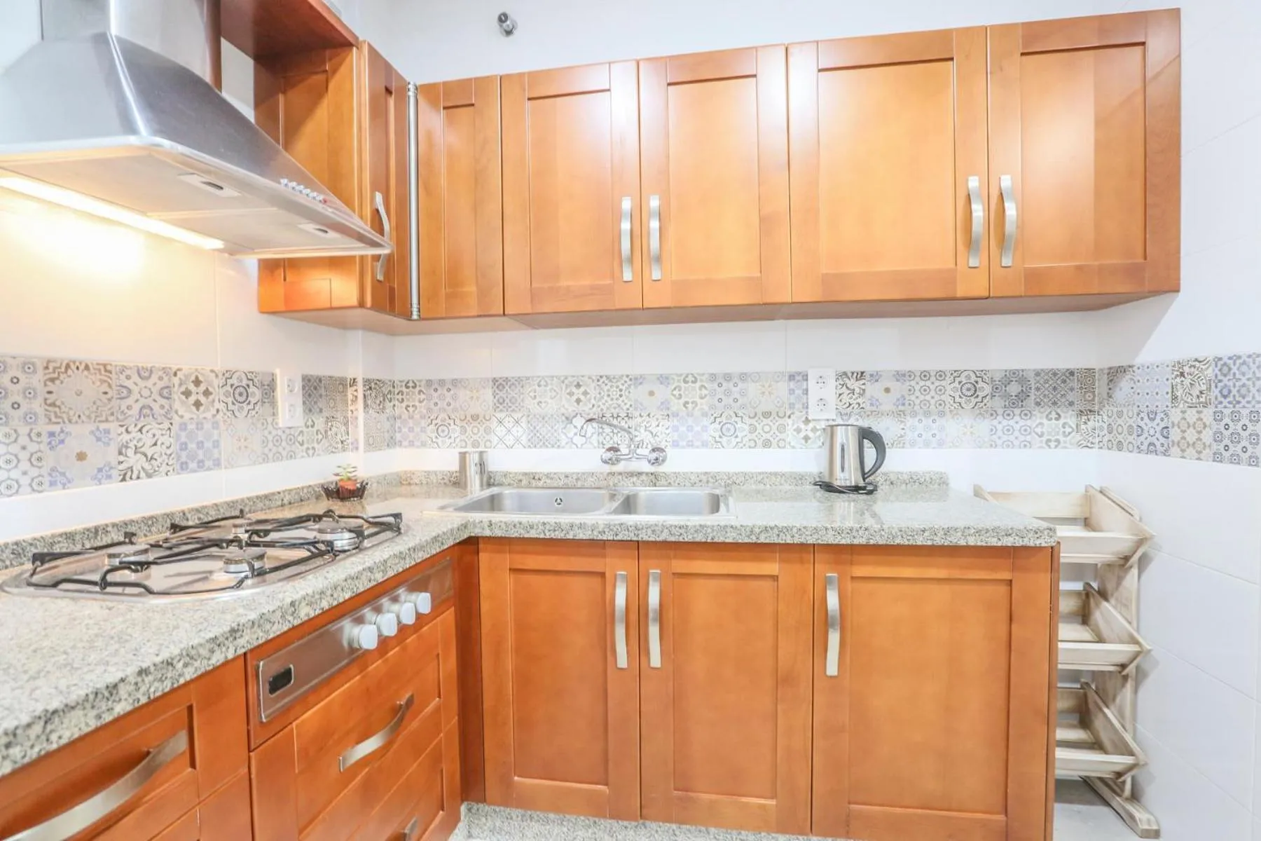 Communal kitchen in Apartamento Sol