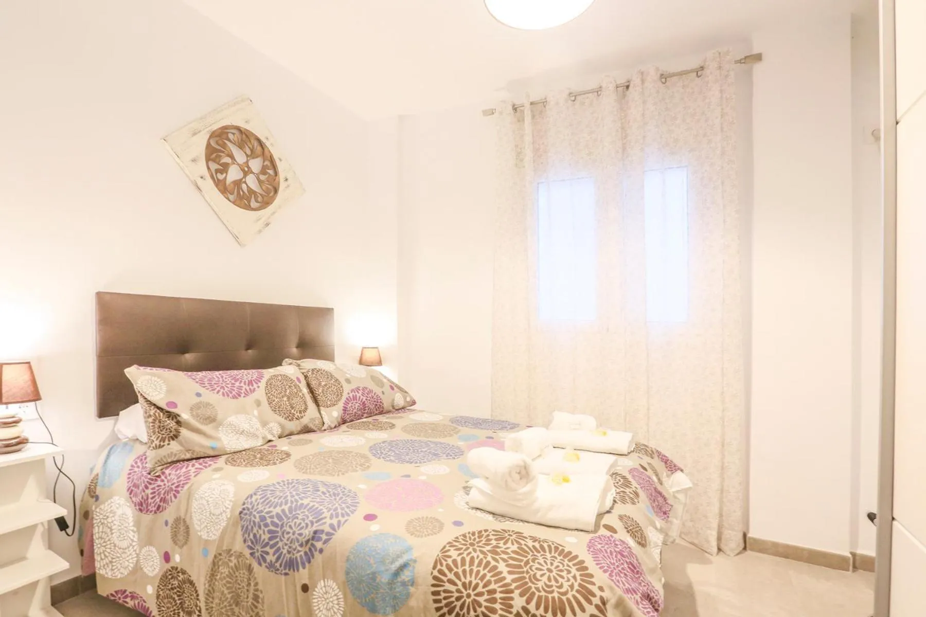 Bed in Apartamento Sol