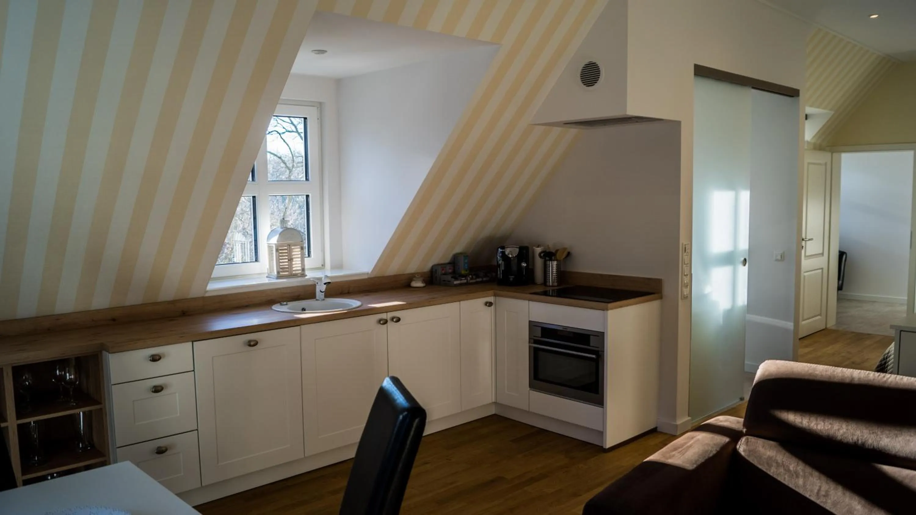 Kitchen or kitchenette in Hotel Haus Broichtal