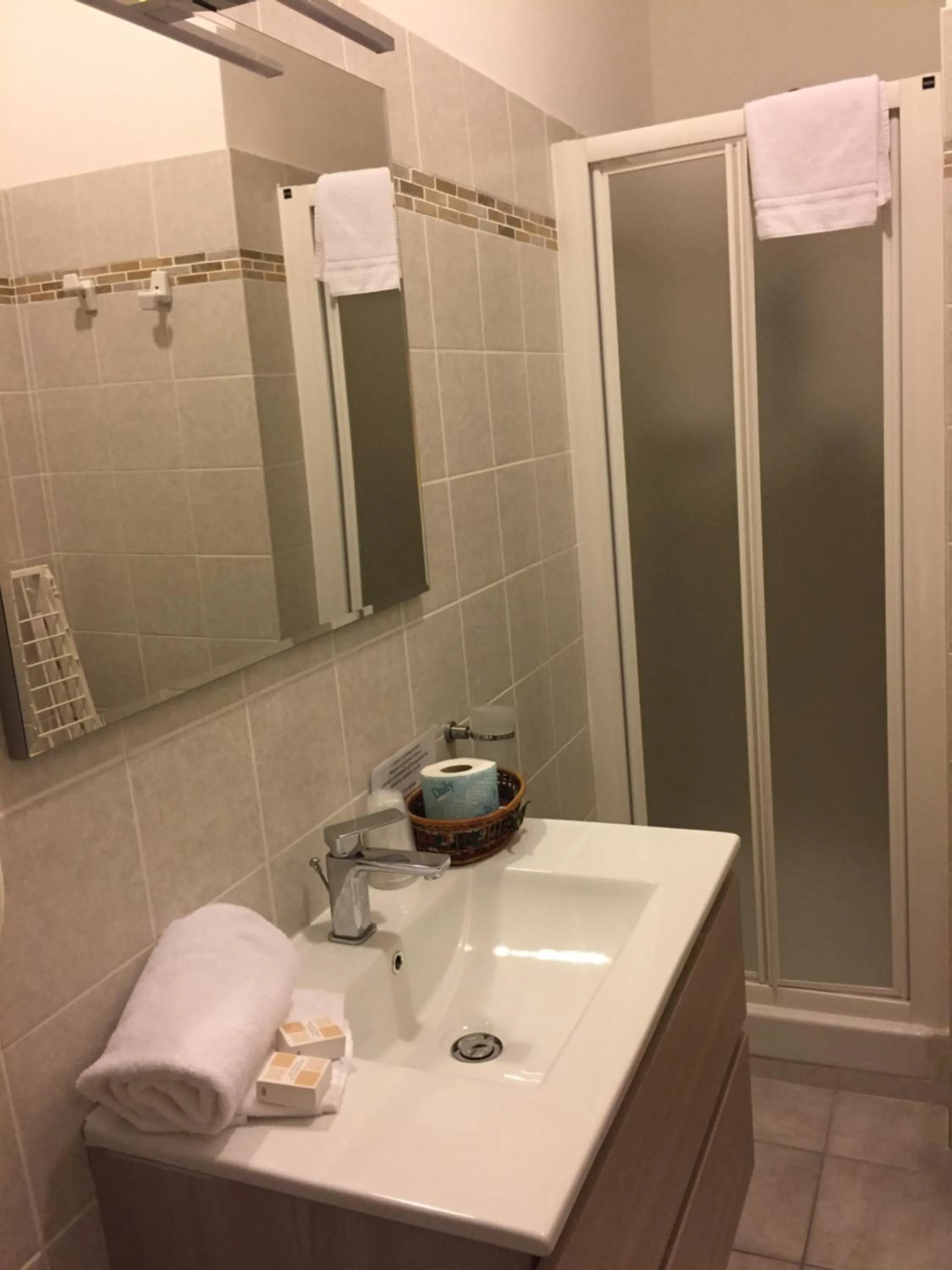 Bathroom in Hotel Le Palme