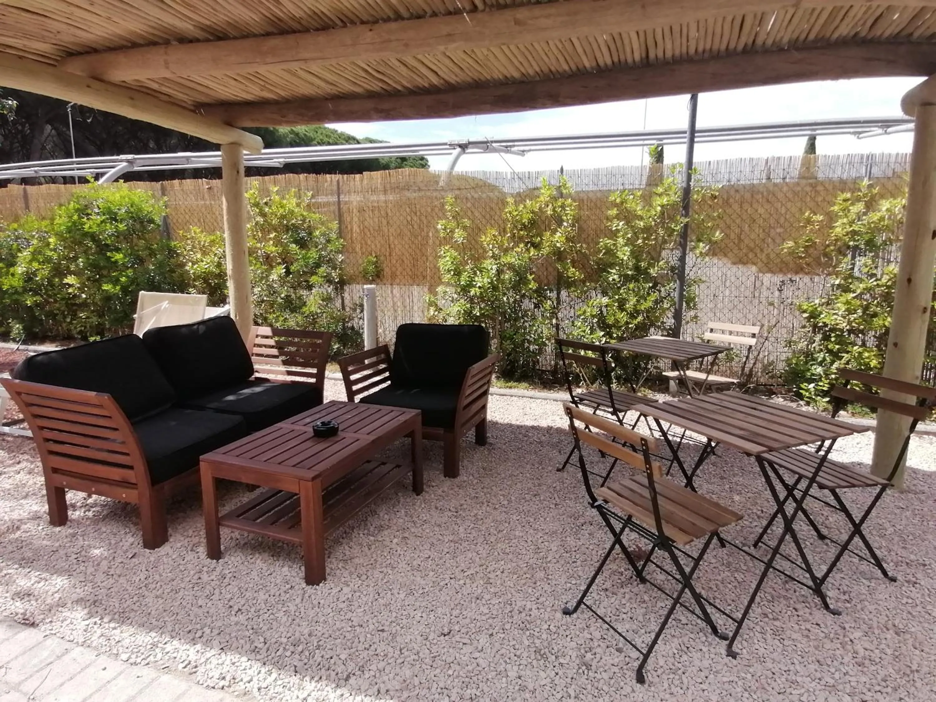 Garden in Hotel Le Palme