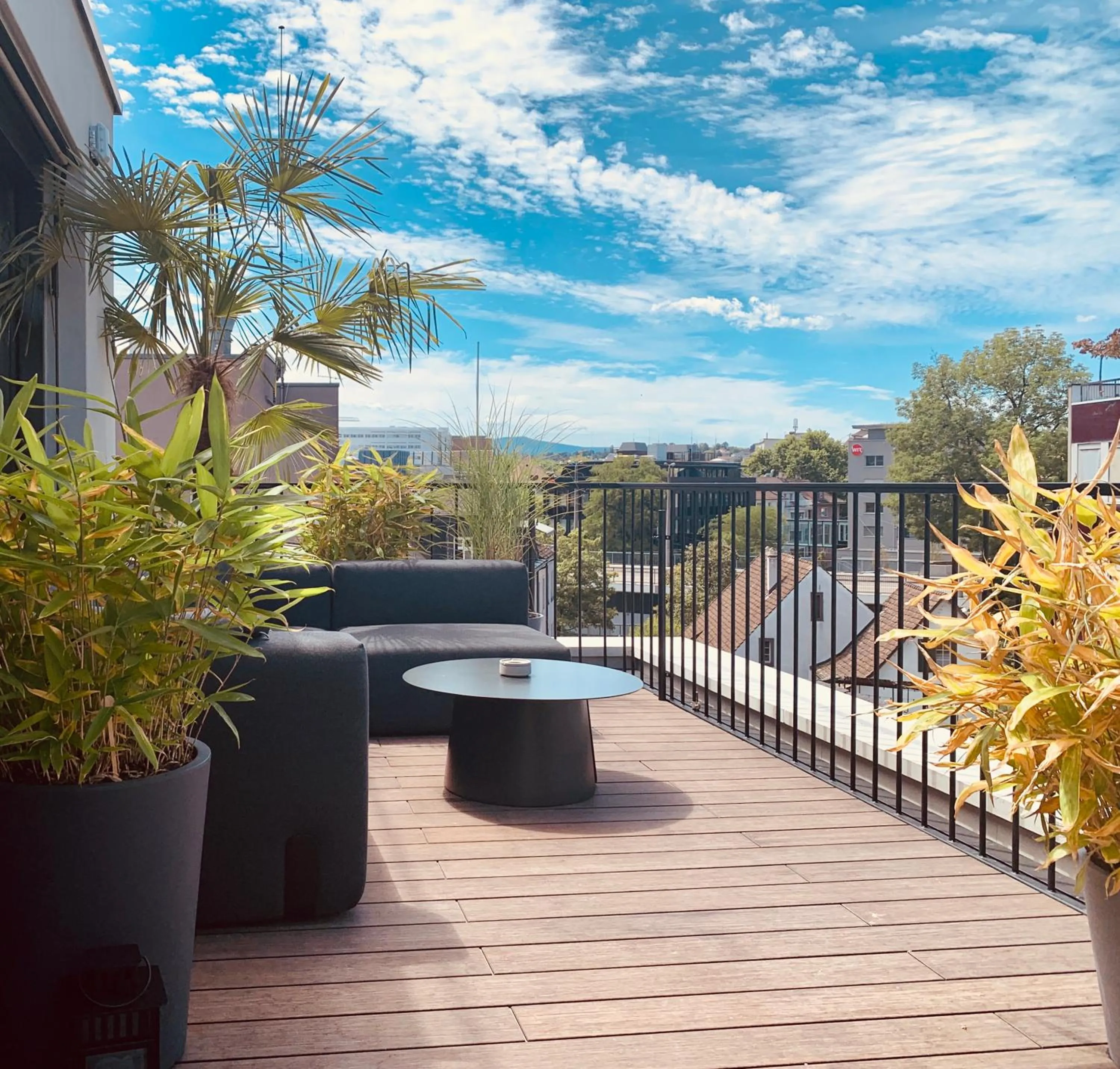 Balcony/Terrace in ART HOUSE Basel - Member of Design Hotels