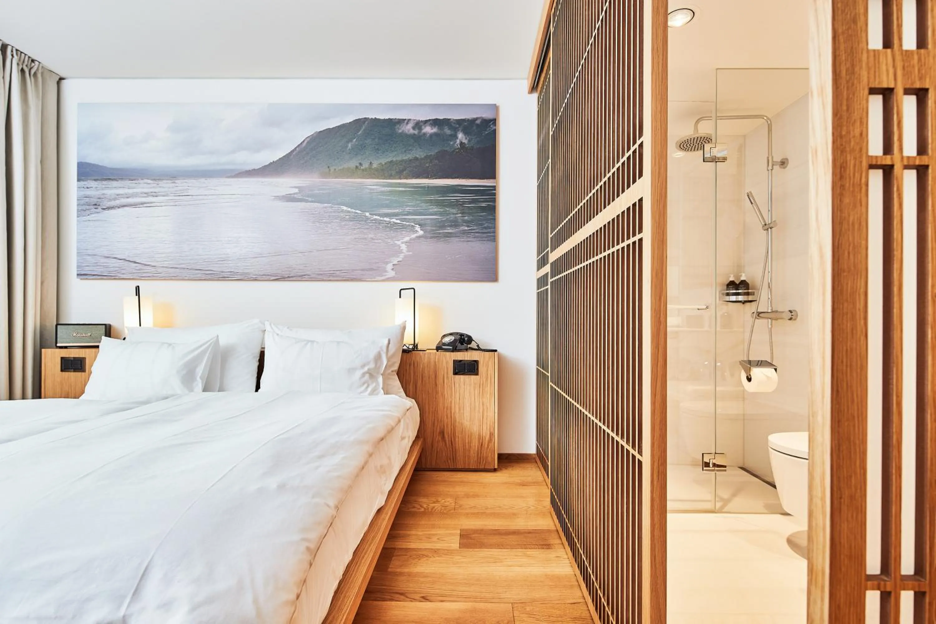 Bed in ART HOUSE Basel - Member of Design Hotels