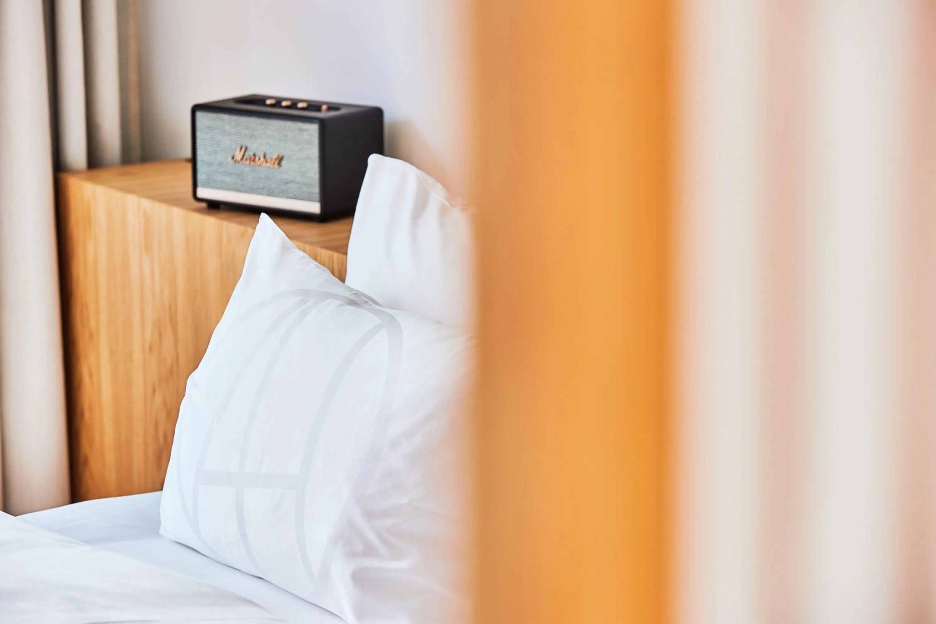 Bed in ART HOUSE Basel - Member of Design Hotels