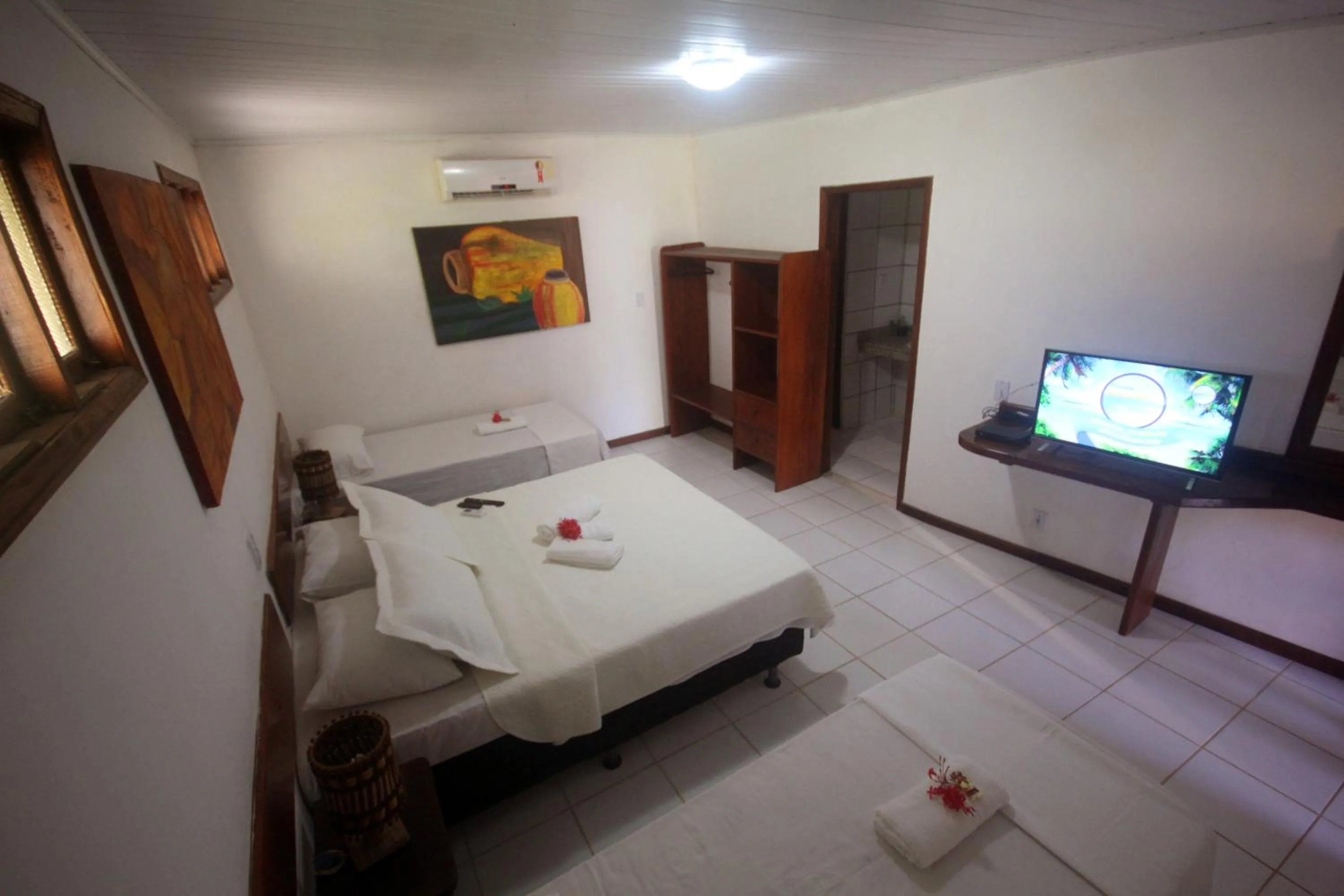 Bed in POUSADA STELLA MARIS