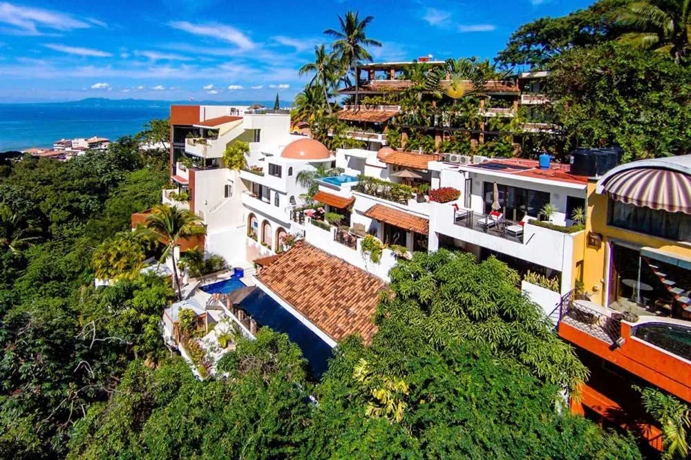 Bird's eye view in Casa Cupula LGBT Luxury Resort