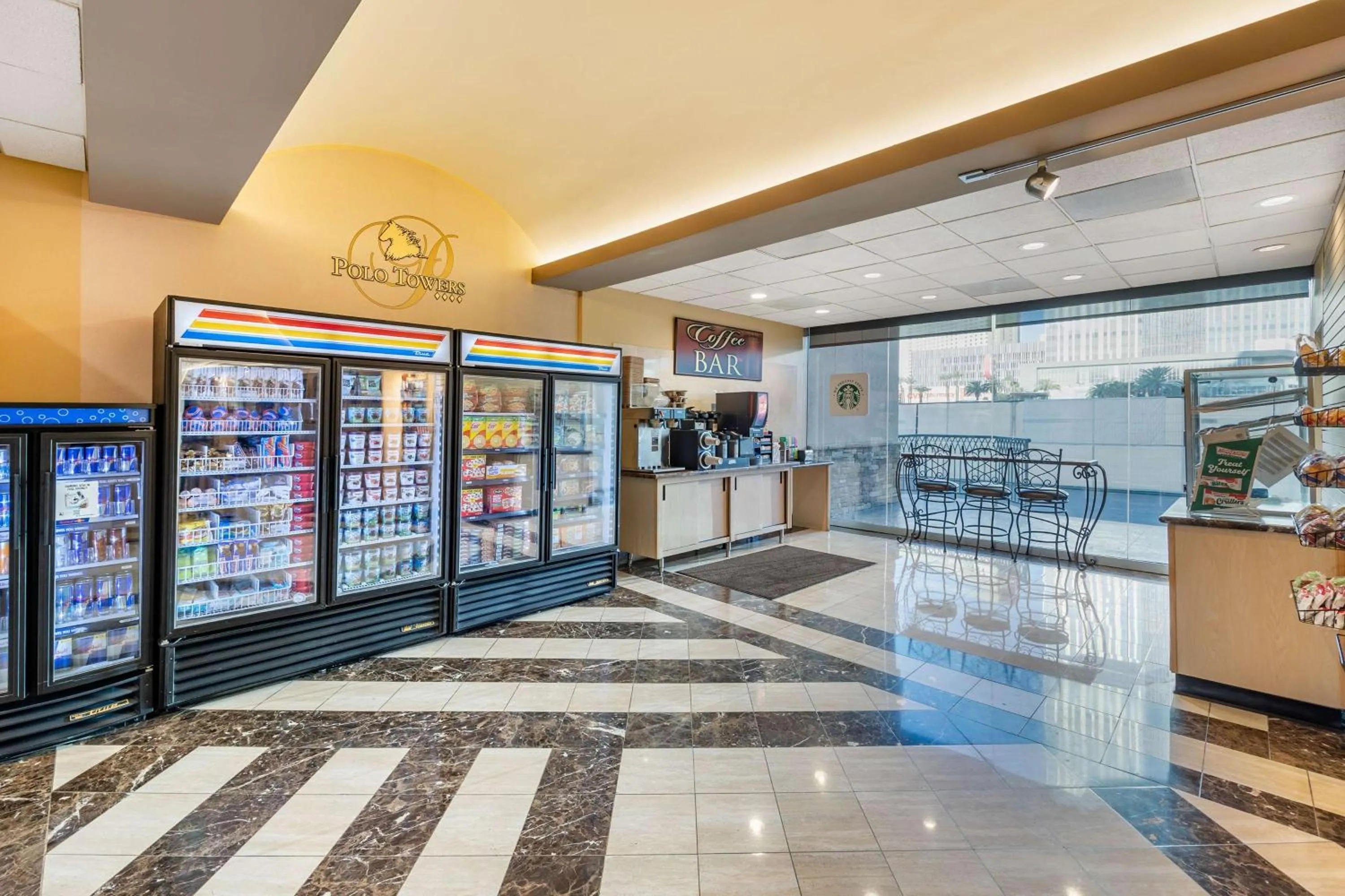 Restaurant/places to eat in Hilton Vacation Club Polo Towers Las Vegas