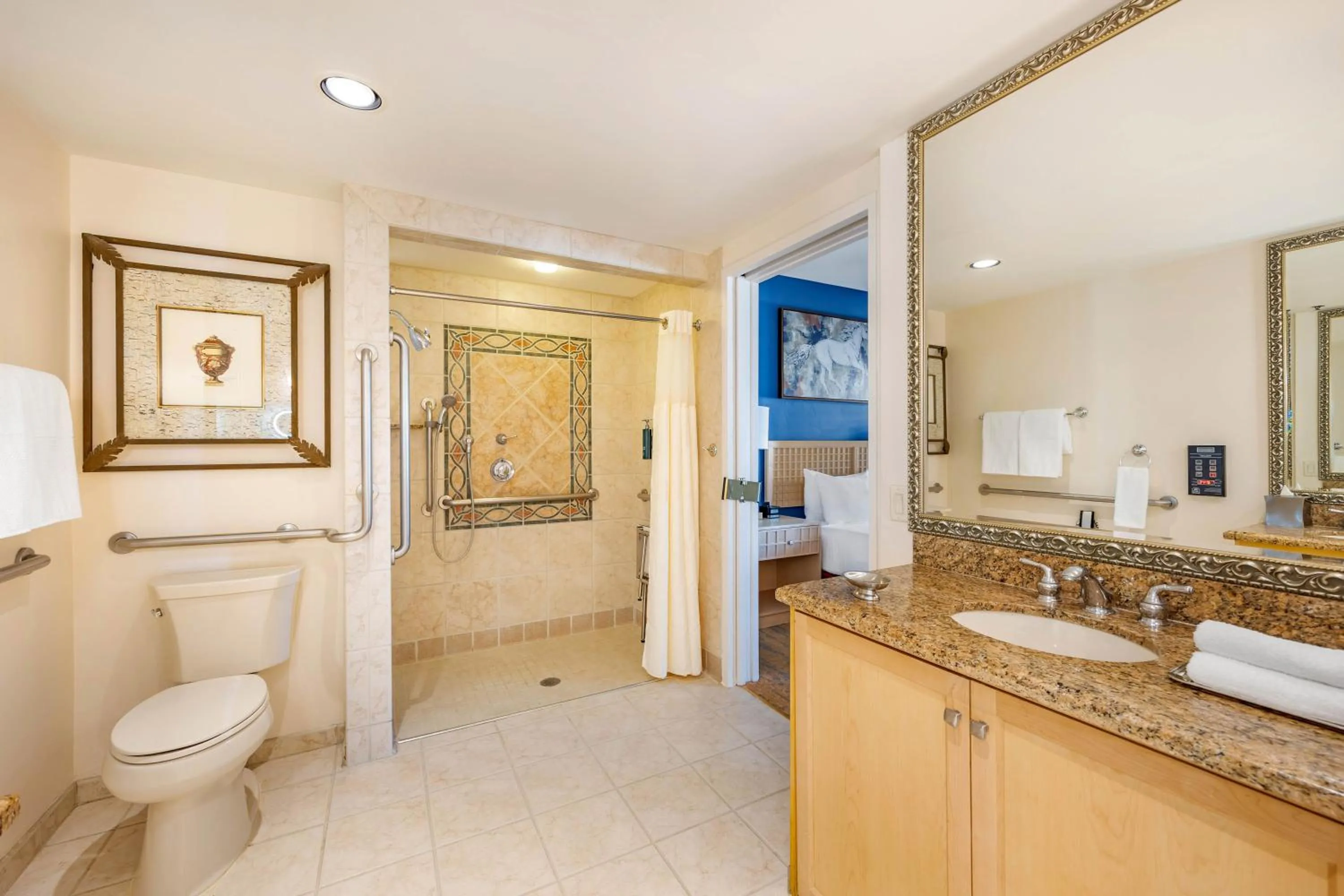 Bathroom in Hilton Vacation Club Polo Towers Las Vegas