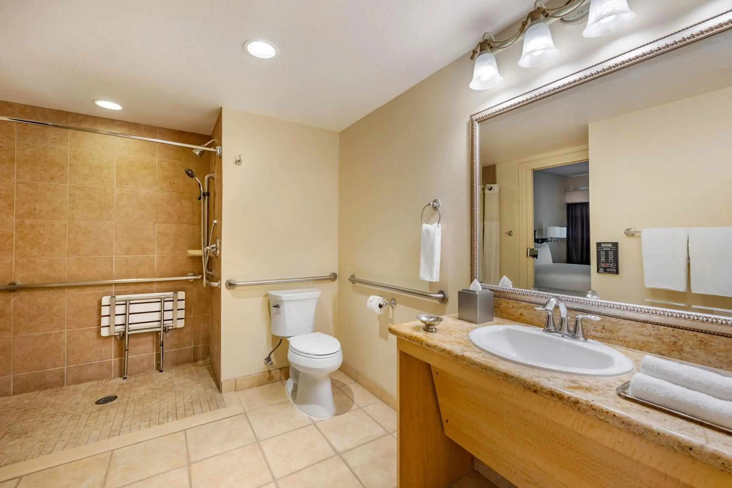 Bathroom in Hilton Vacation Club Polo Towers Las Vegas Bathroom in Hilton Vacation Club Polo Towers Las Vegas