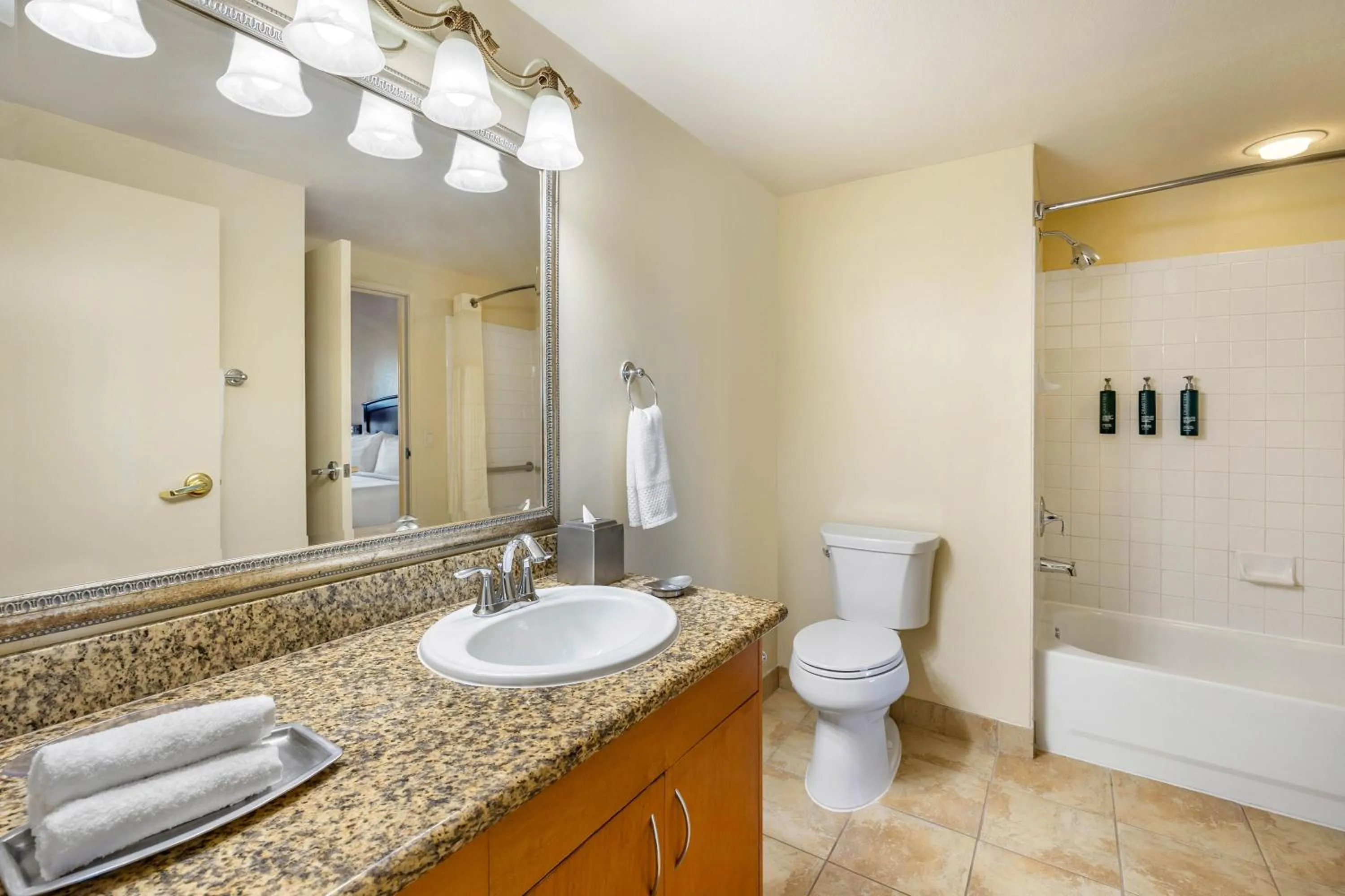 Bathroom in Hilton Vacation Club Polo Towers Las Vegas