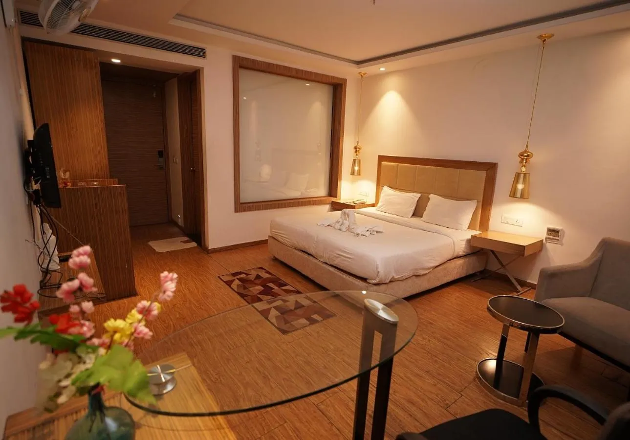 Bed in HOTEL AMORA - Rajnandgaon