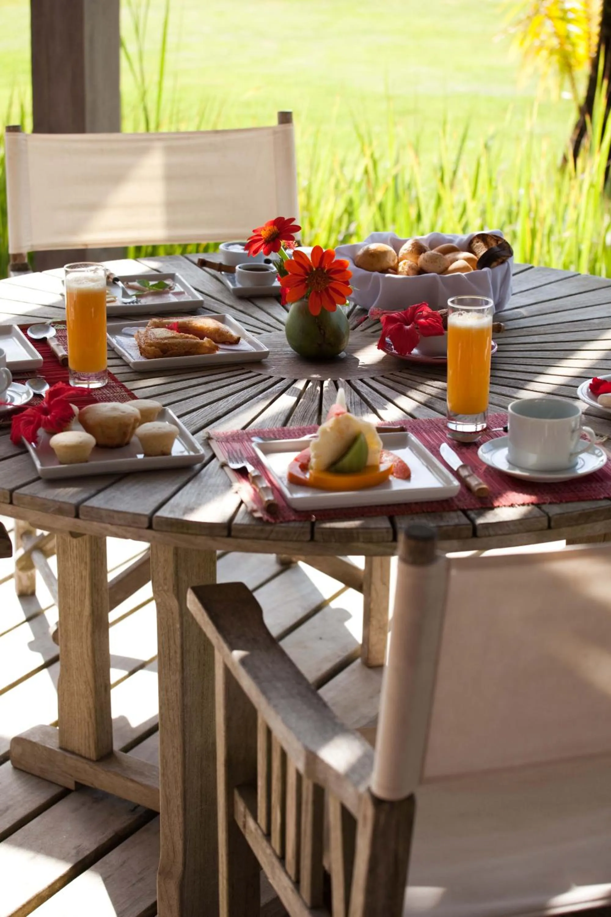 Food and drinks in Fazenda São Francisco do Corumbau