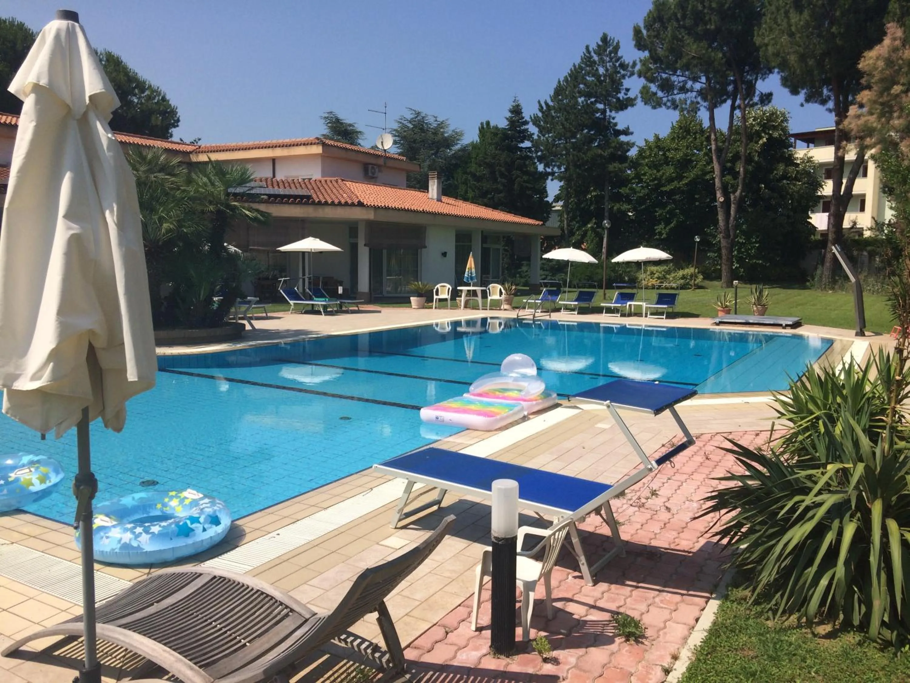 Garden in B&B Villa Maria